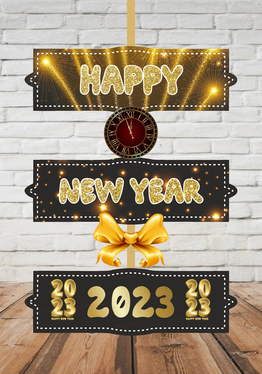 PSI New Year Theme Door Poster