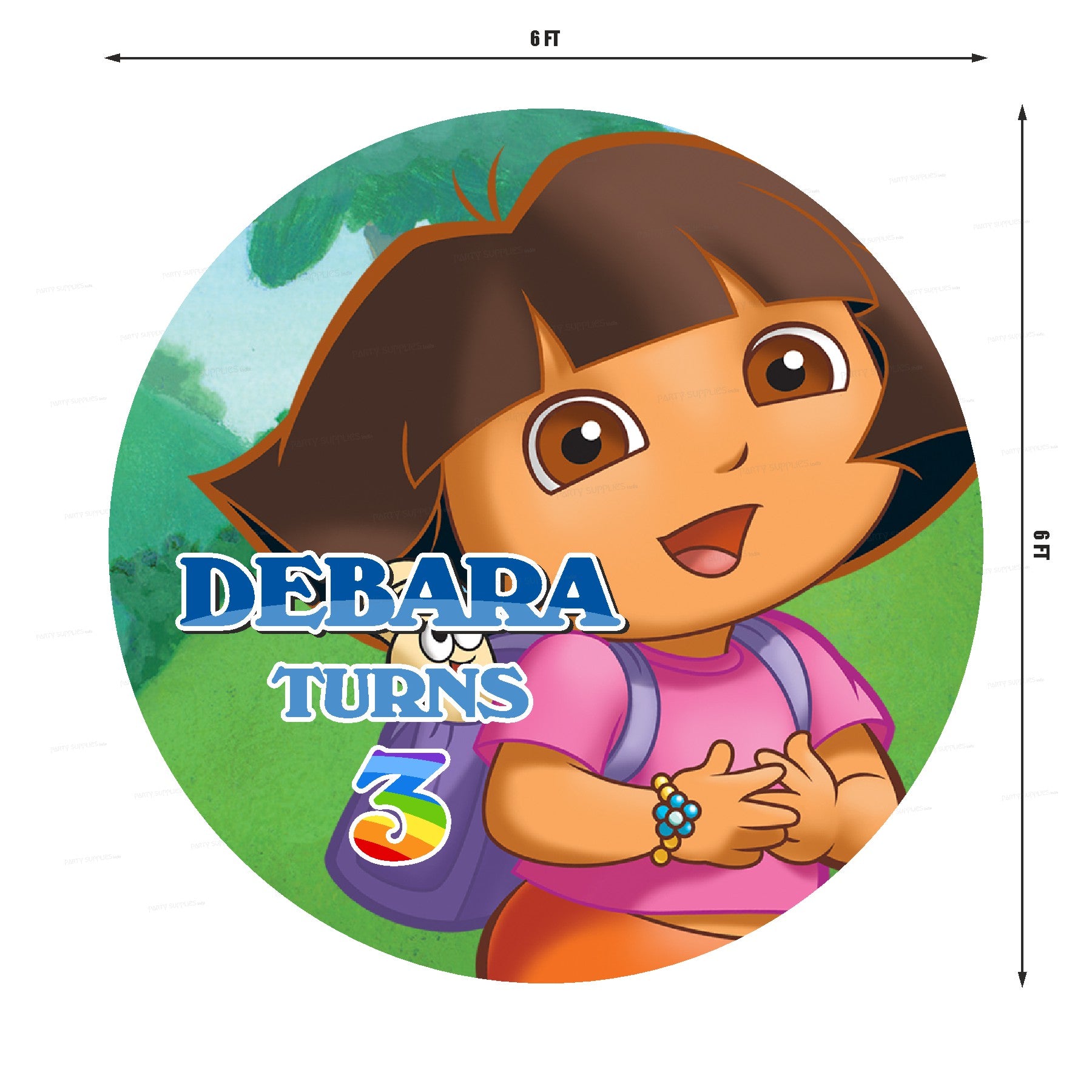 Dora Theme Backdrop