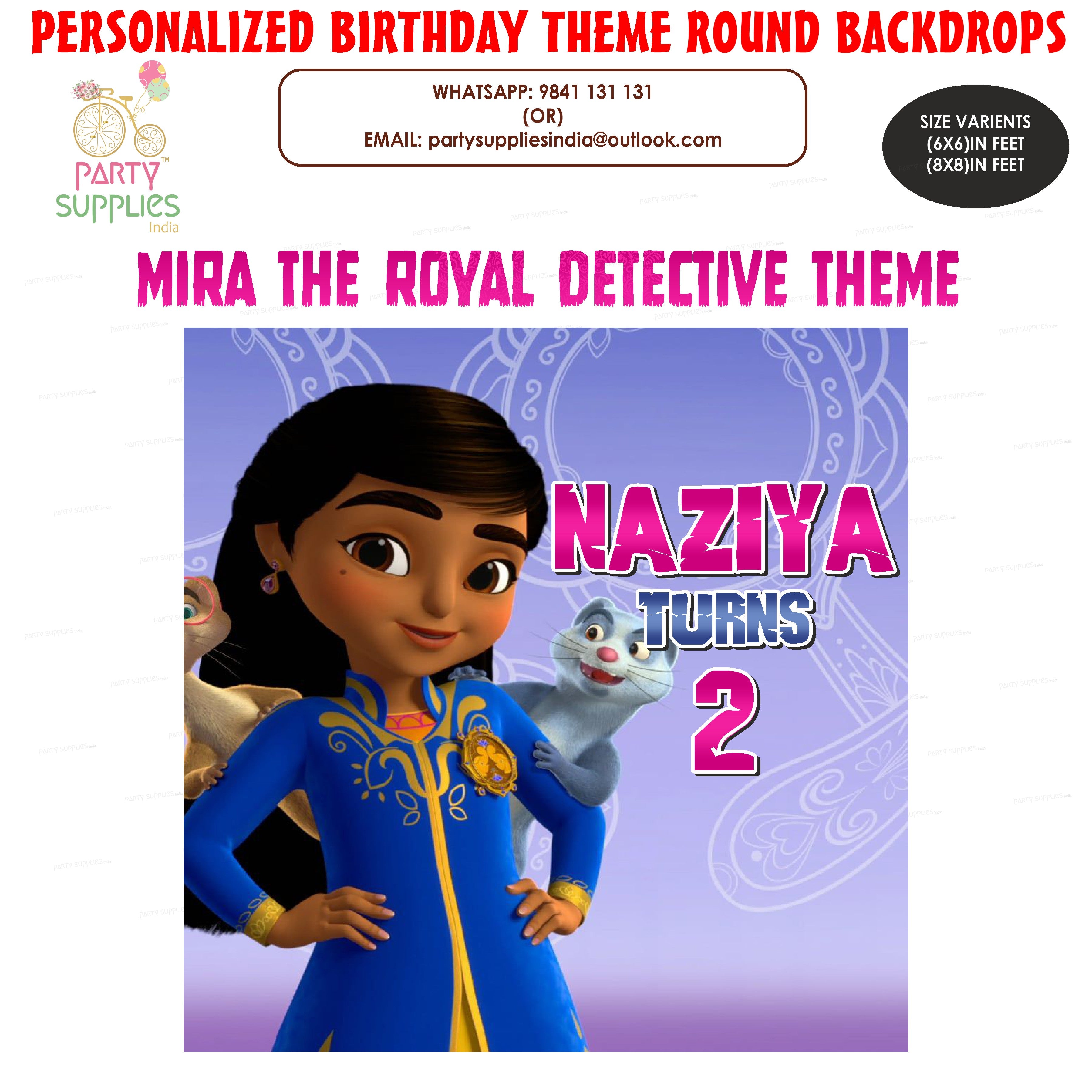 Mira Royal Detective Theme Square Backdrop Birthday Party Online Mira Royal Detective Theme Square Backdrop Birthday Party Online