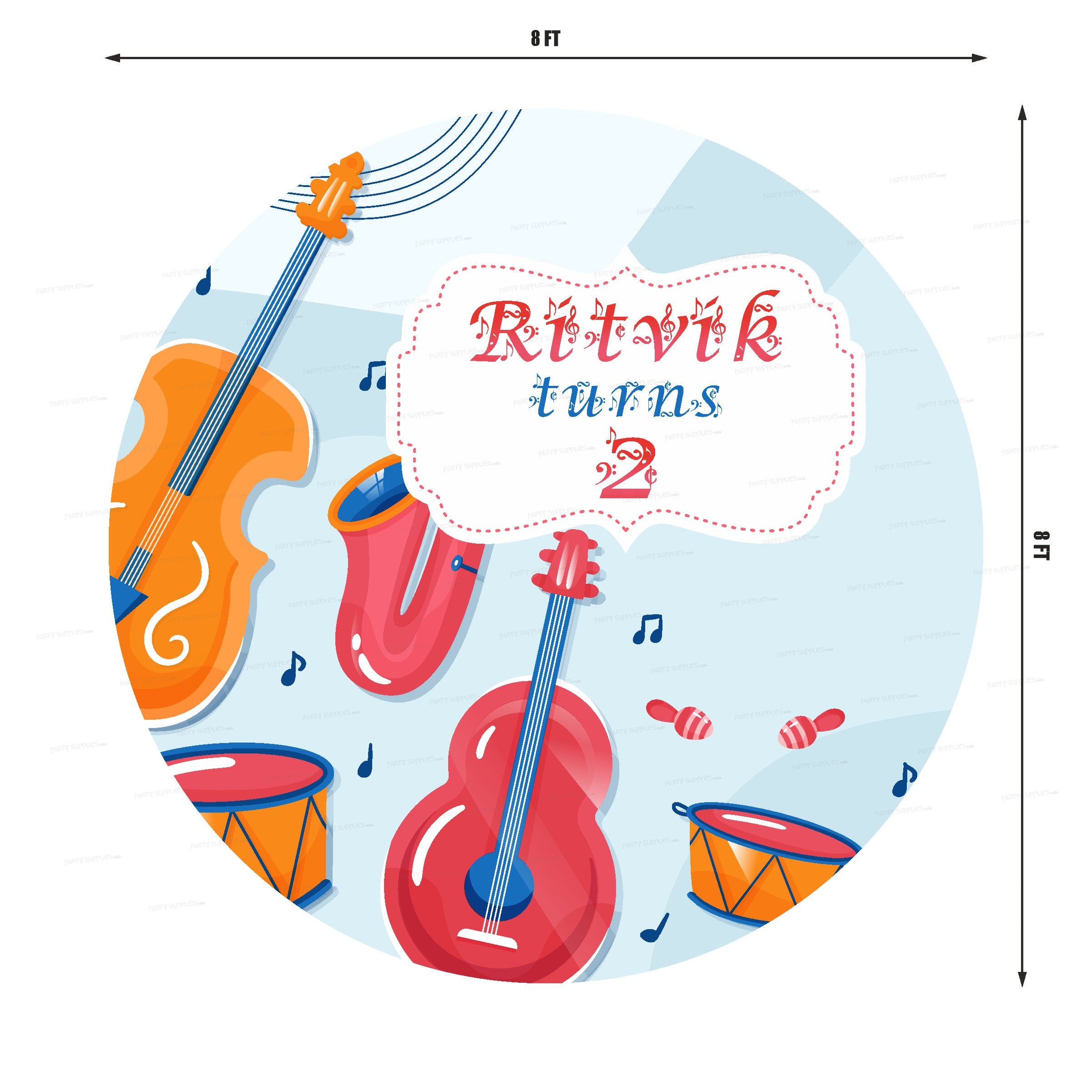 Music Theme Backdrop