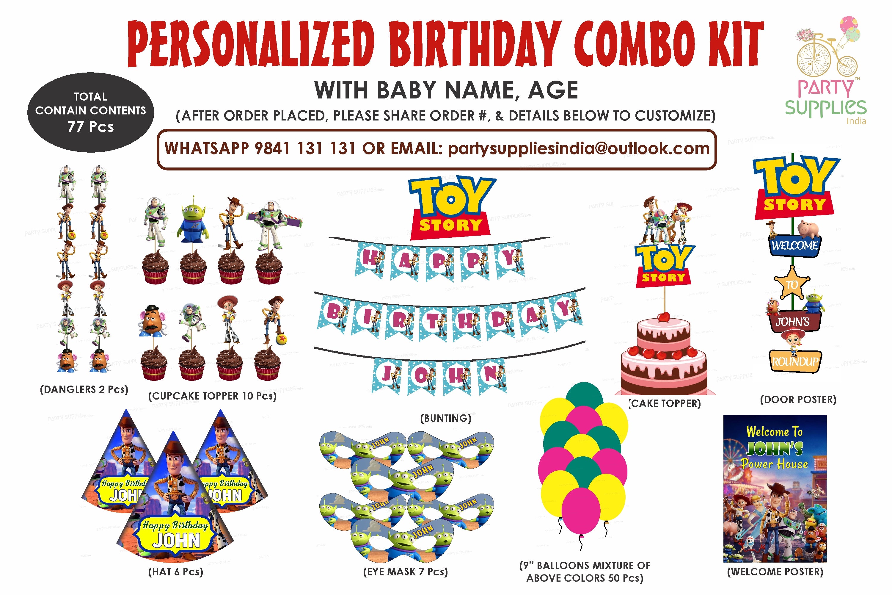 Toy Story Theme Preferred Combo Kit