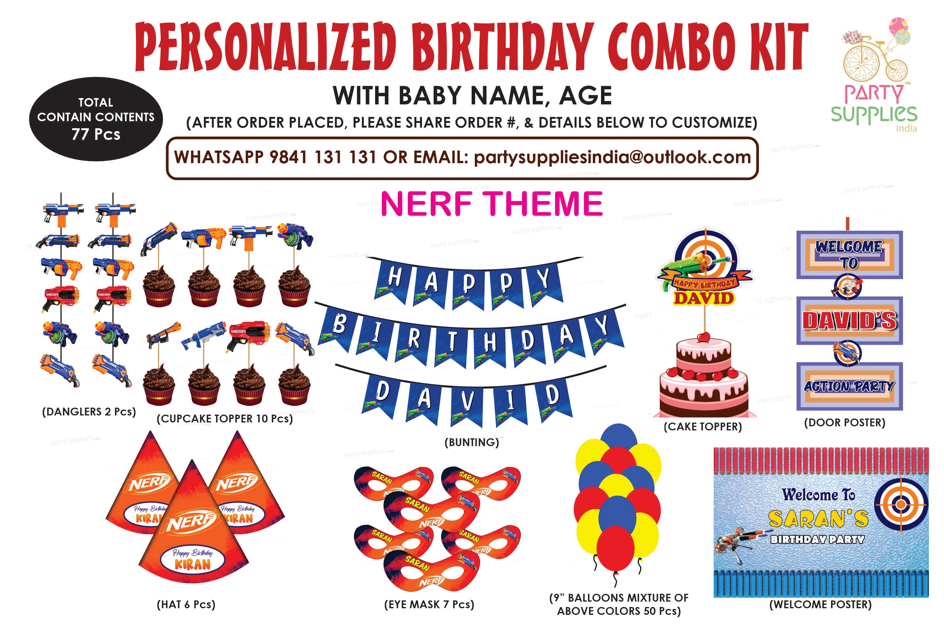 Nerf Theme Preferred Combo Kit