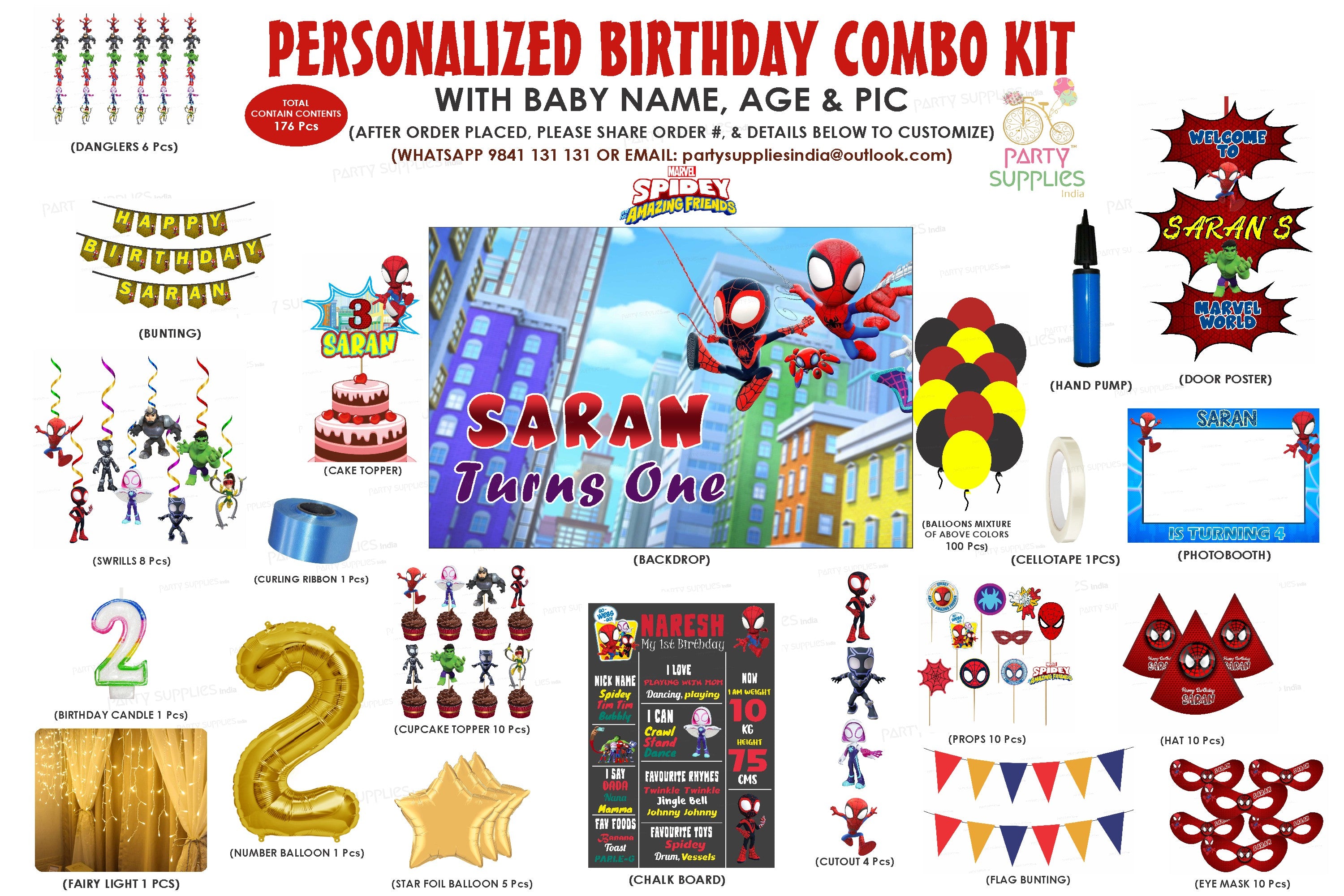 Spidey and his Amazing Friends Theme Premium Combo Kit