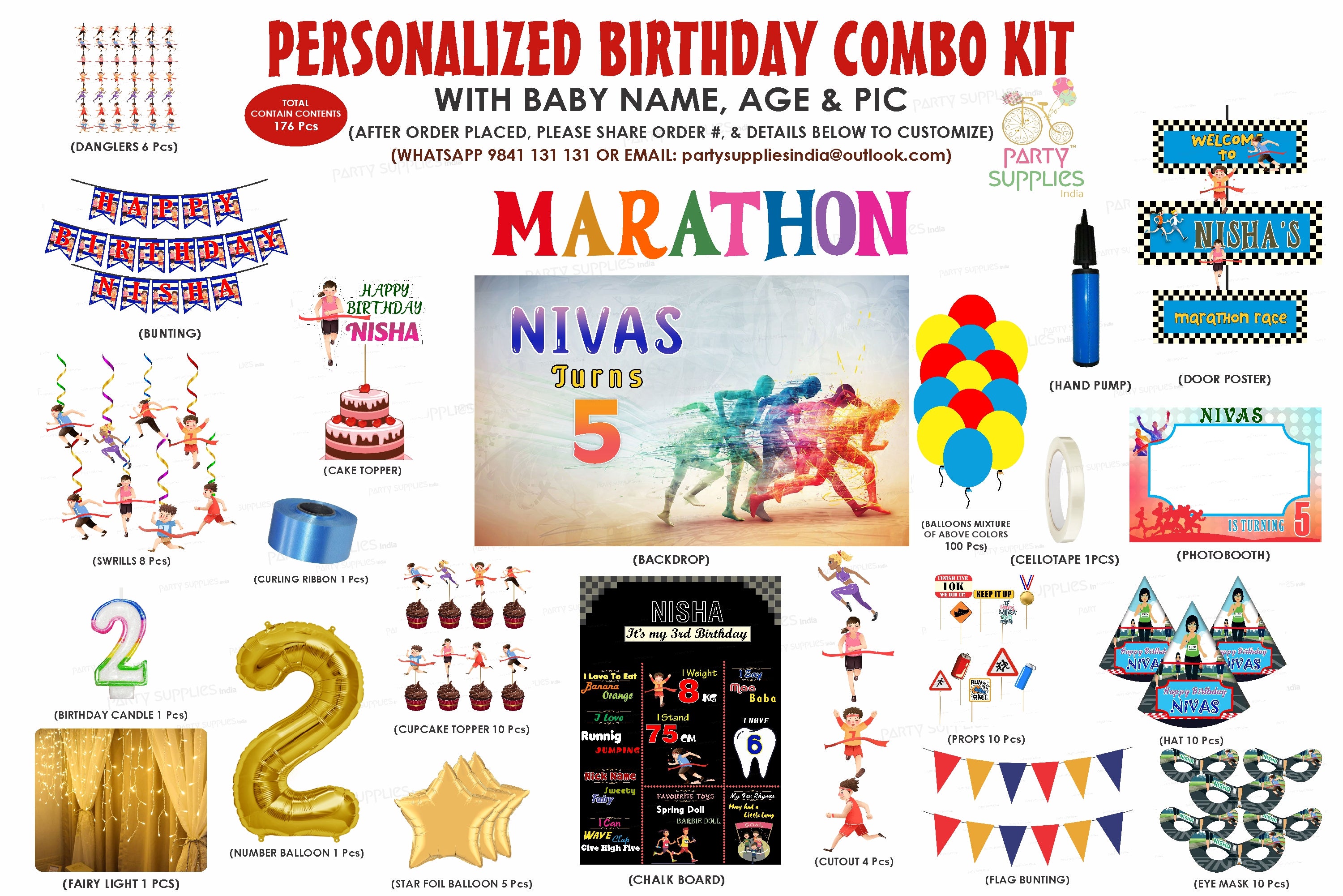 Marathon Theme Premium Combo Kit