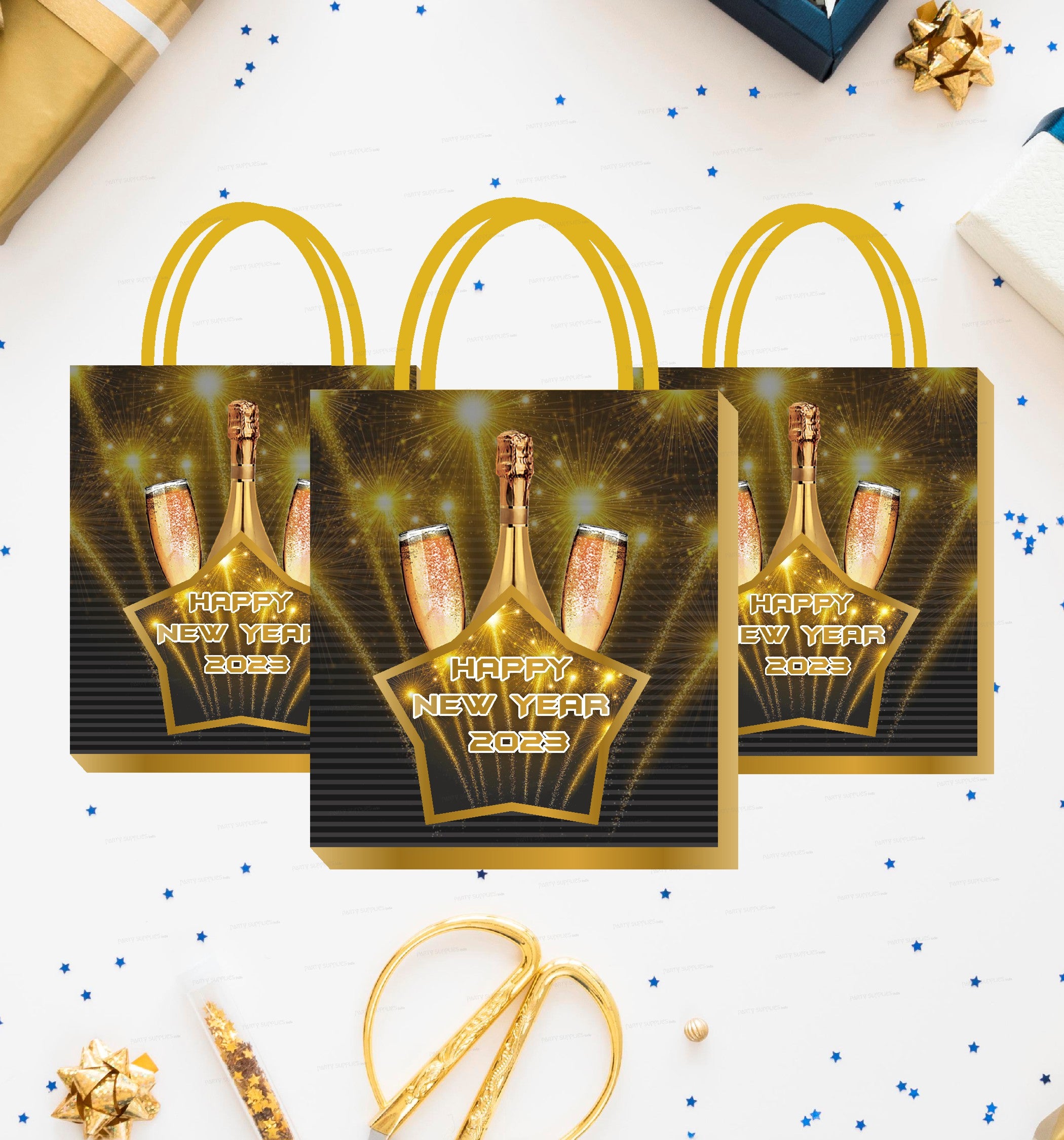 PSI New Year Theme Return Gift Bag