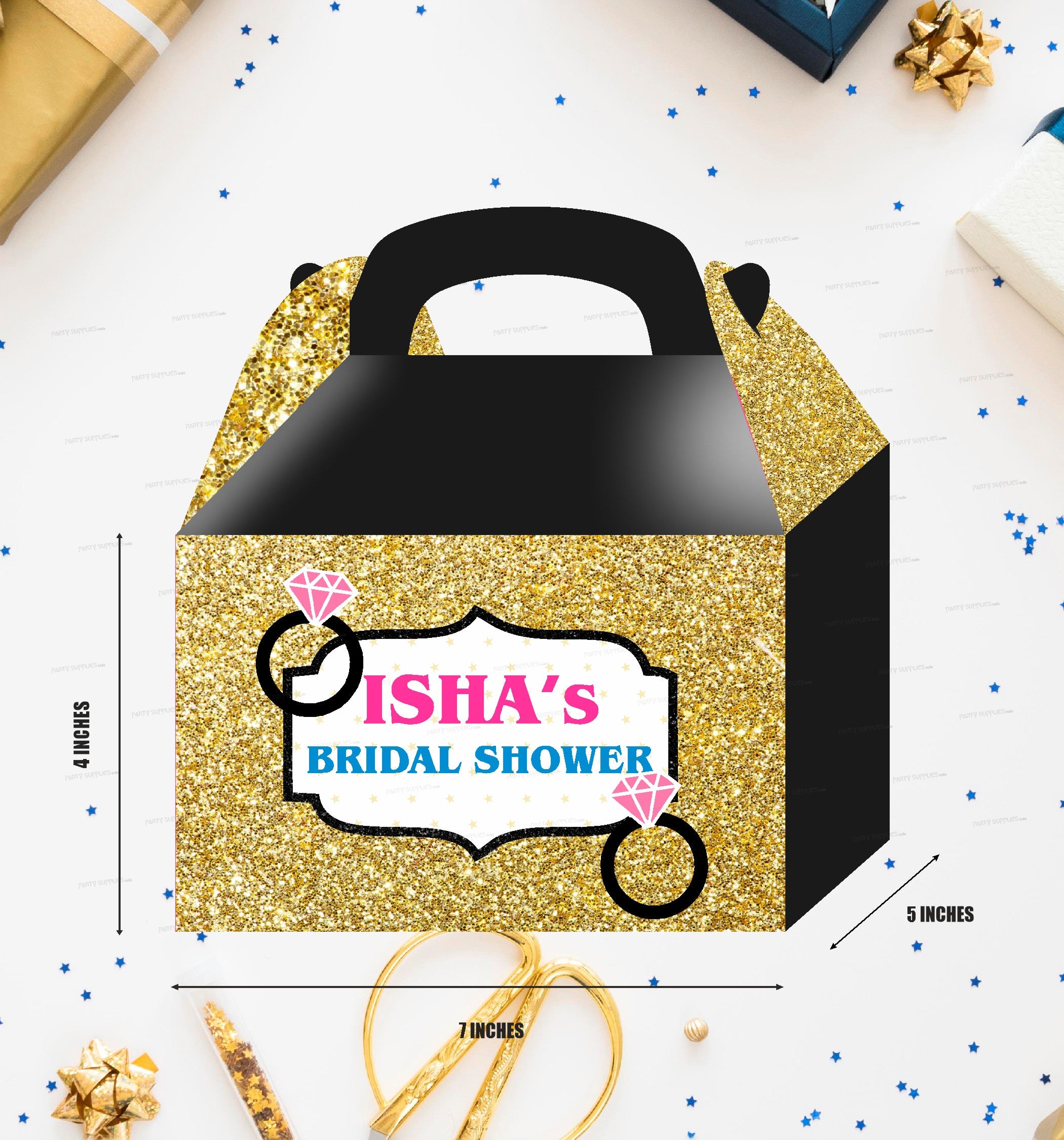 Bride to Be Theme Goodie Return Gift Boxes