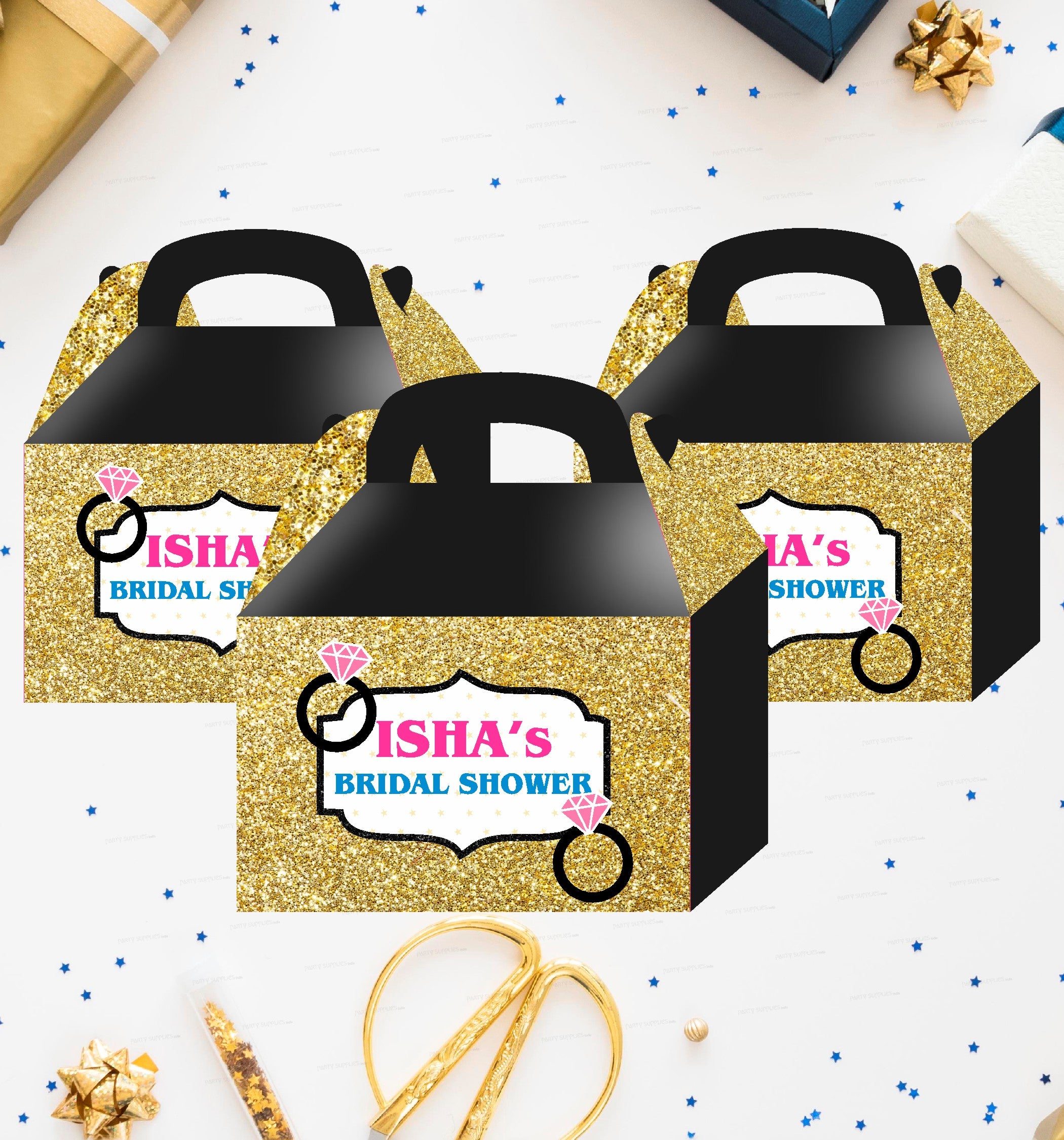 Bride to Be Theme Goodie Return Gift Boxes