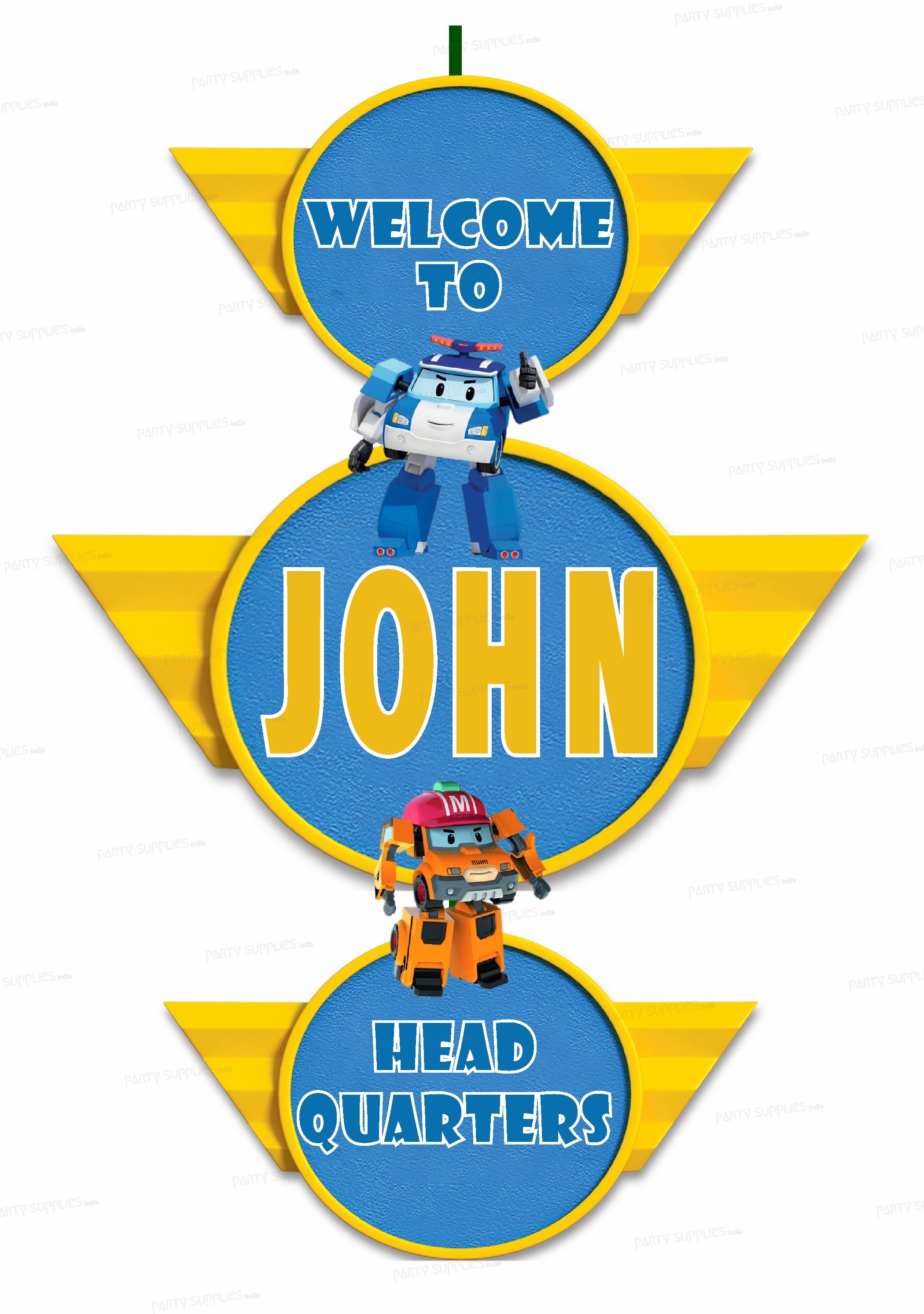 Robo Poli Door Poster