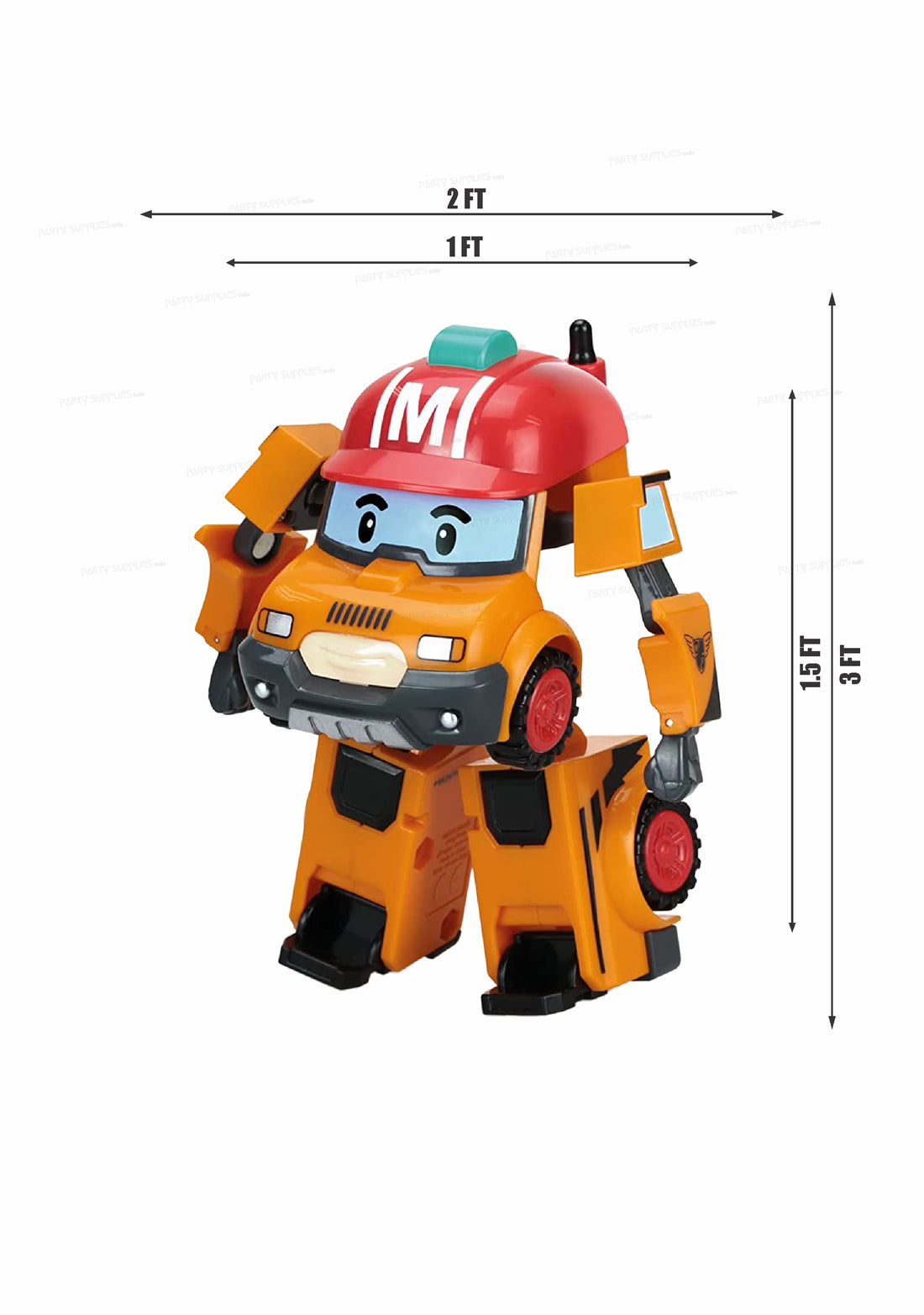 Robo Poli Theme Cutout RBP-06