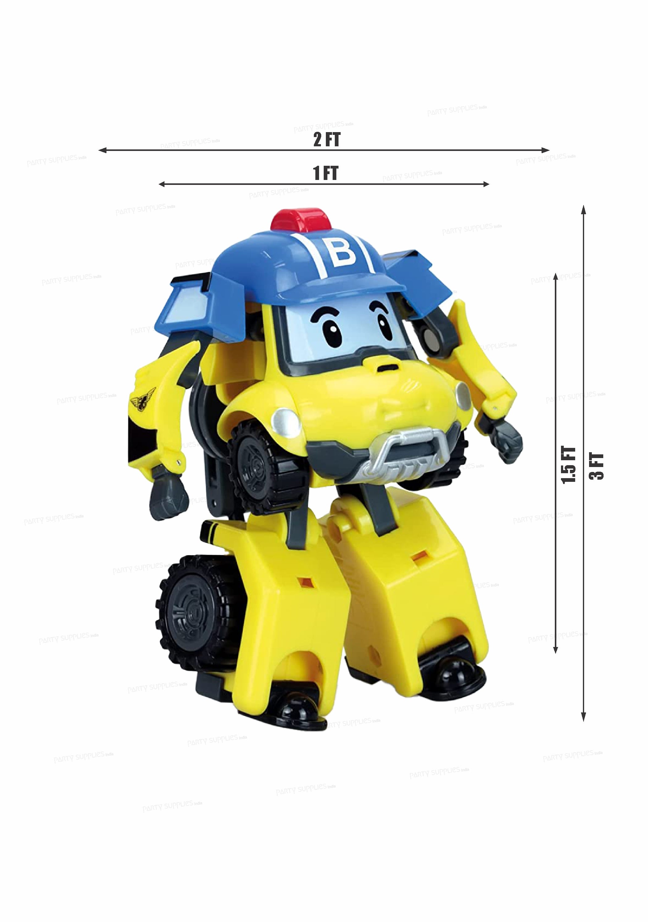 Robo Poli Theme Cutout RBP-07