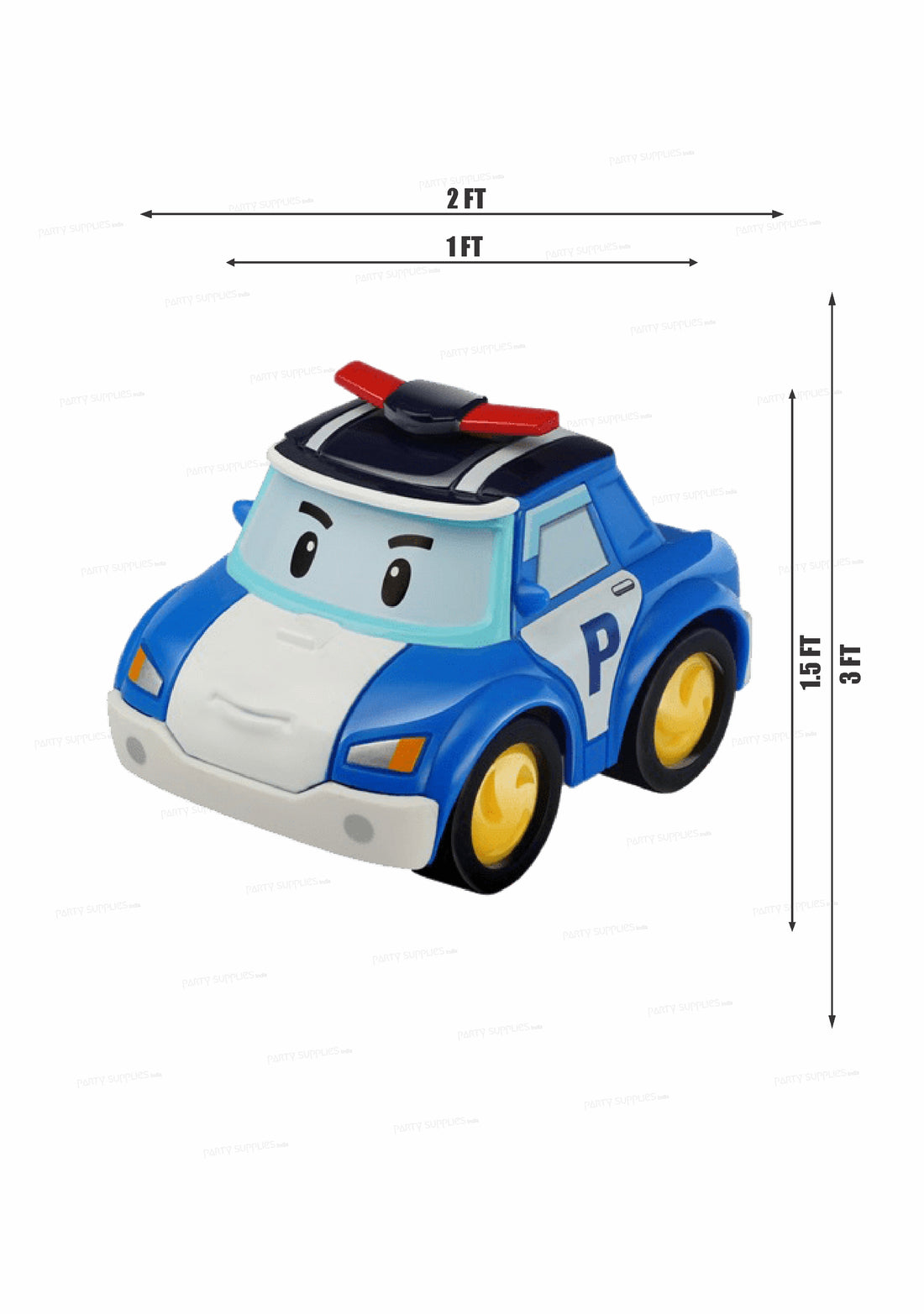 Robo Poli Theme Cutout RBP-11