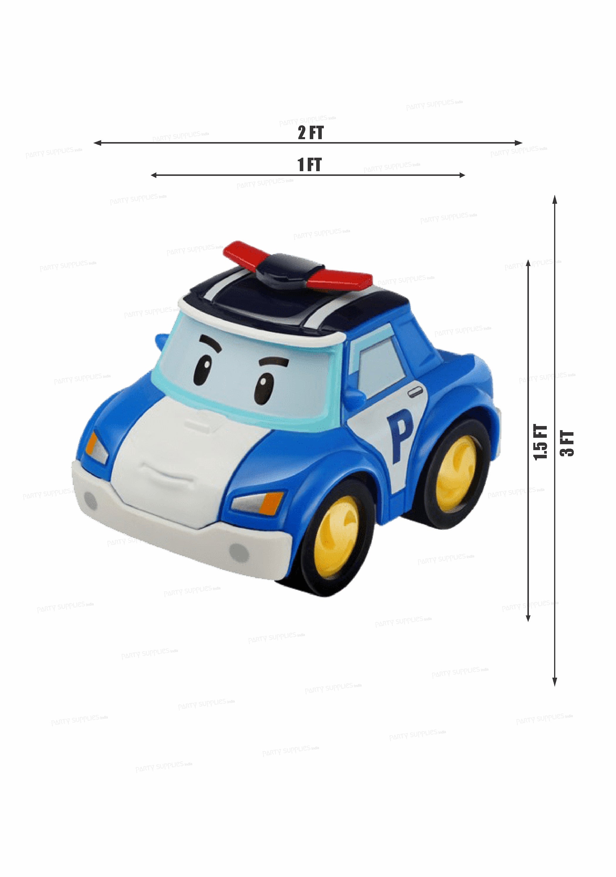 Robo Poli Theme Cutout RBP-11