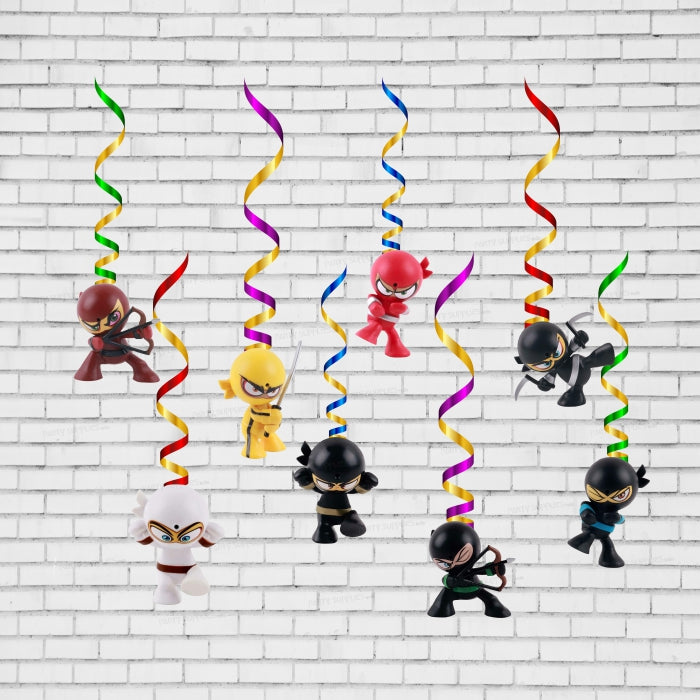 Ninja Theme Classic Swirls