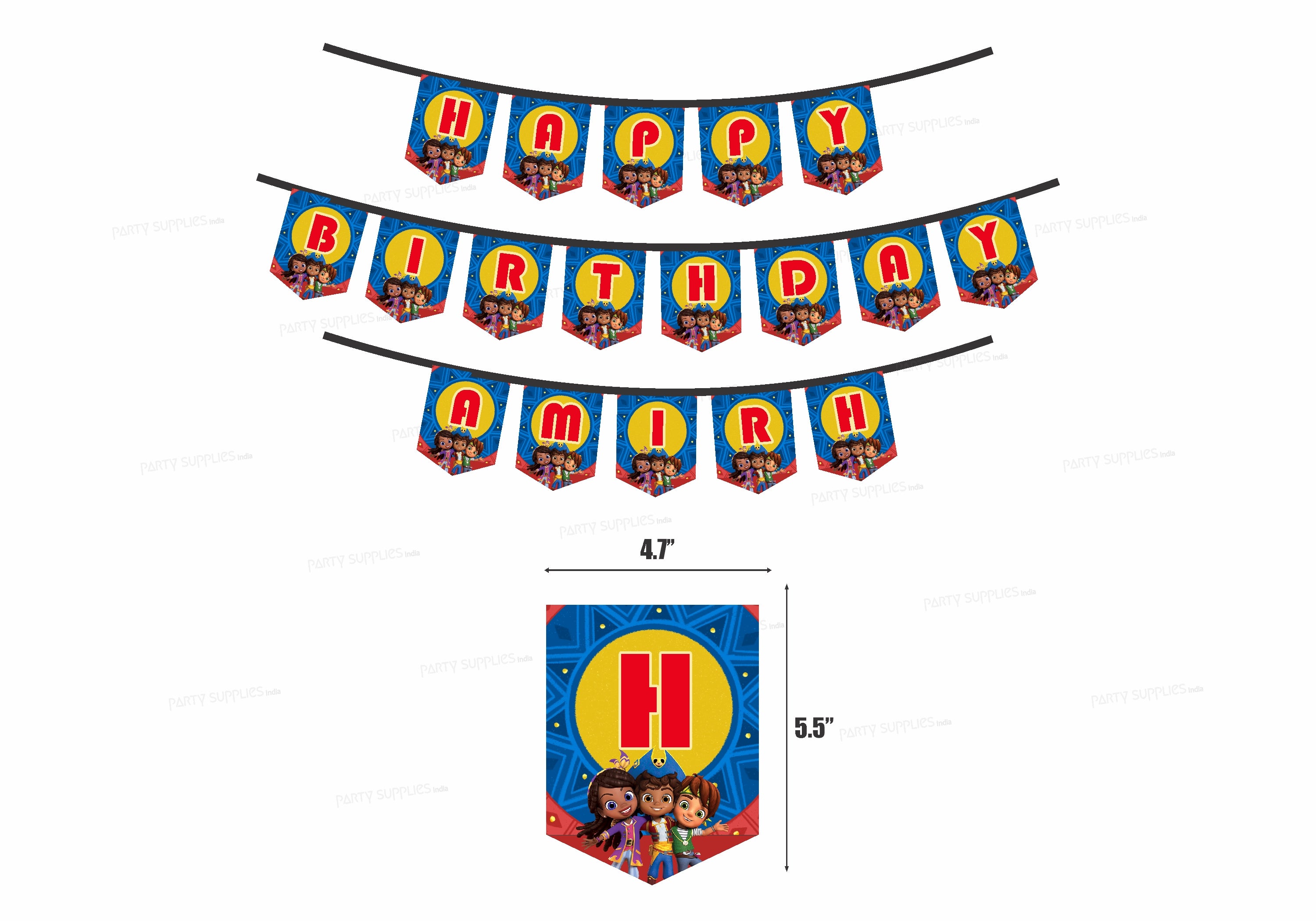 Santiago Theme Name Hanging