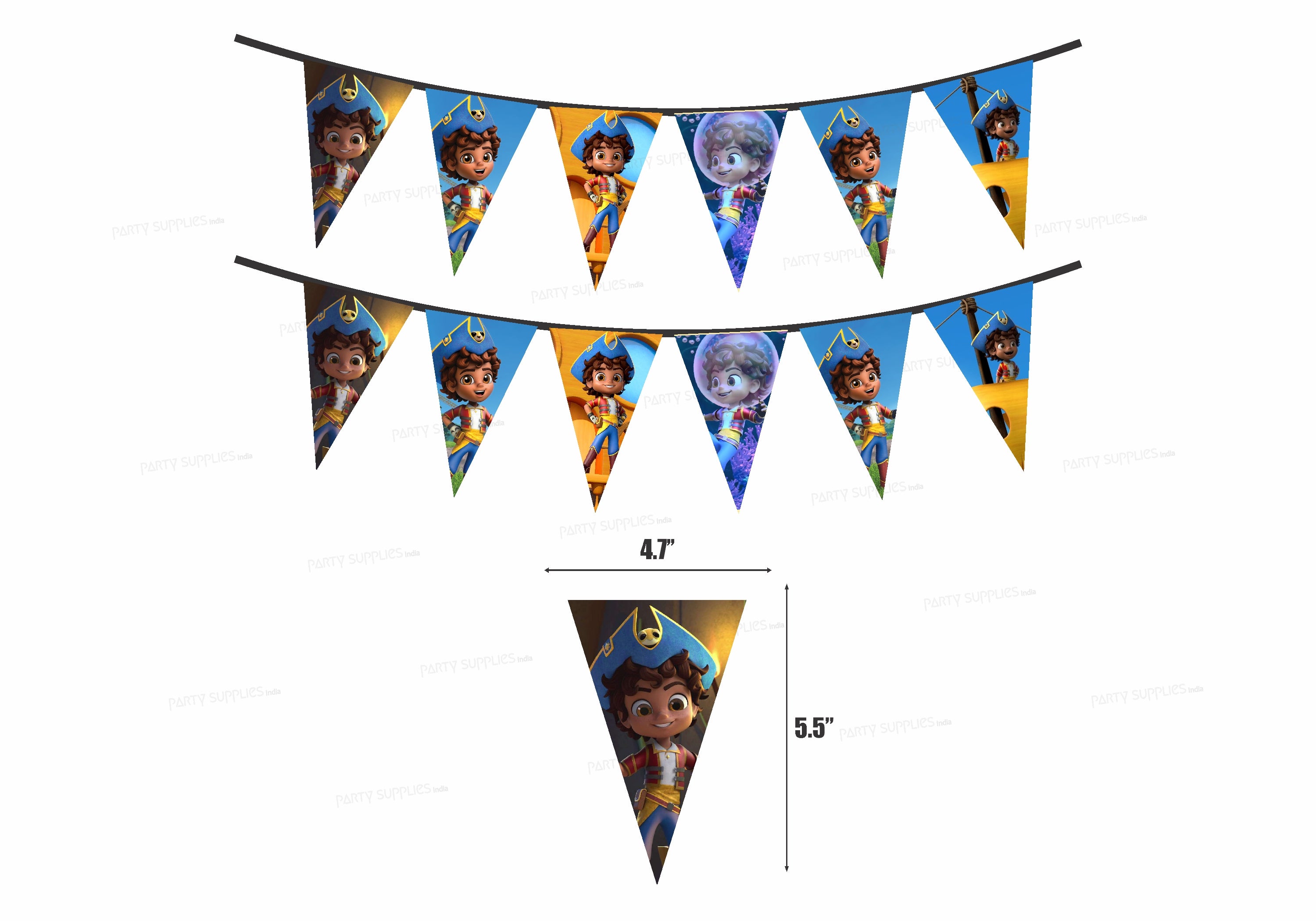 Santiago Theme Flag Bunting