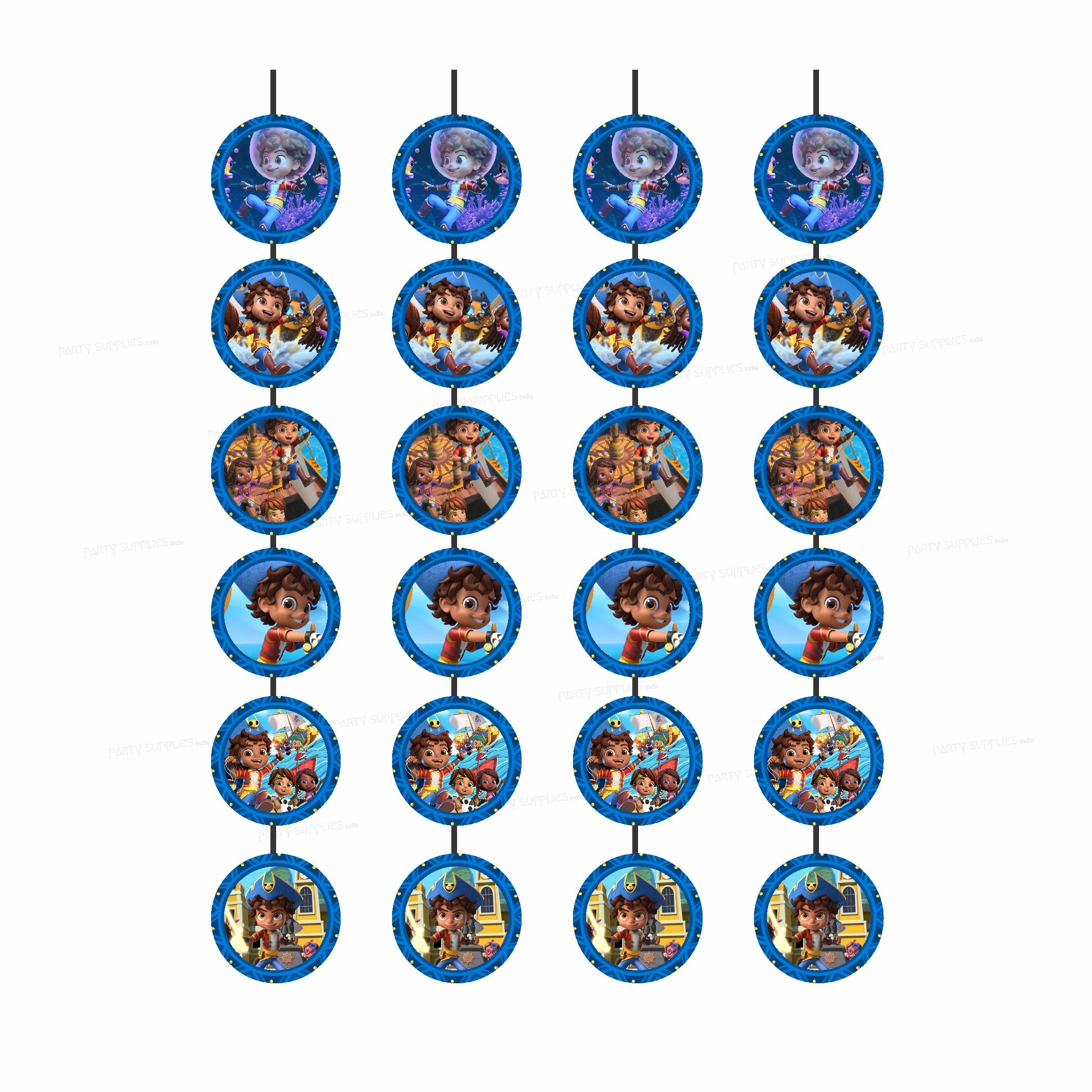 Santiago Theme Dangler