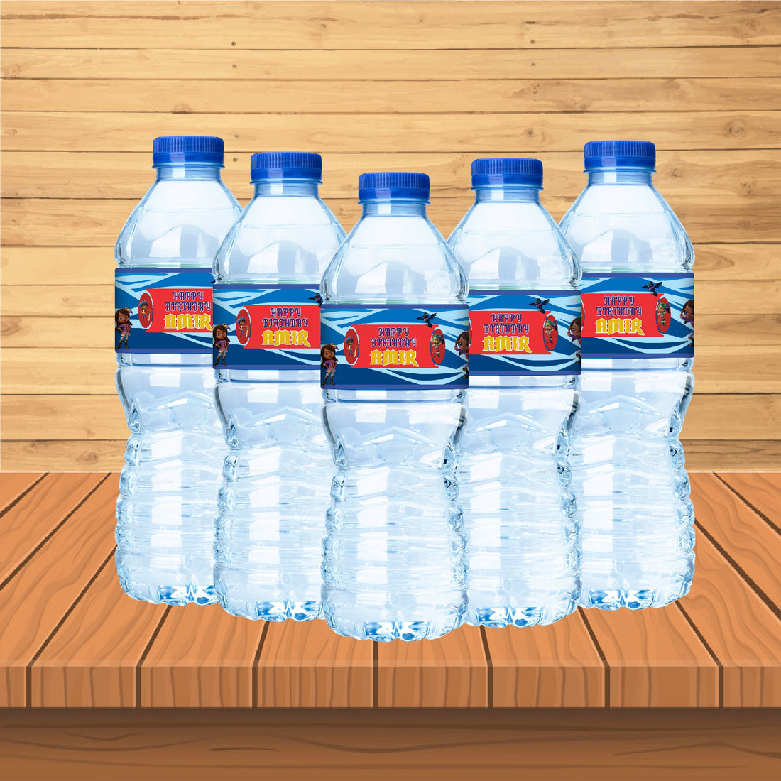 Santiago Theme Water Bottle Sticker