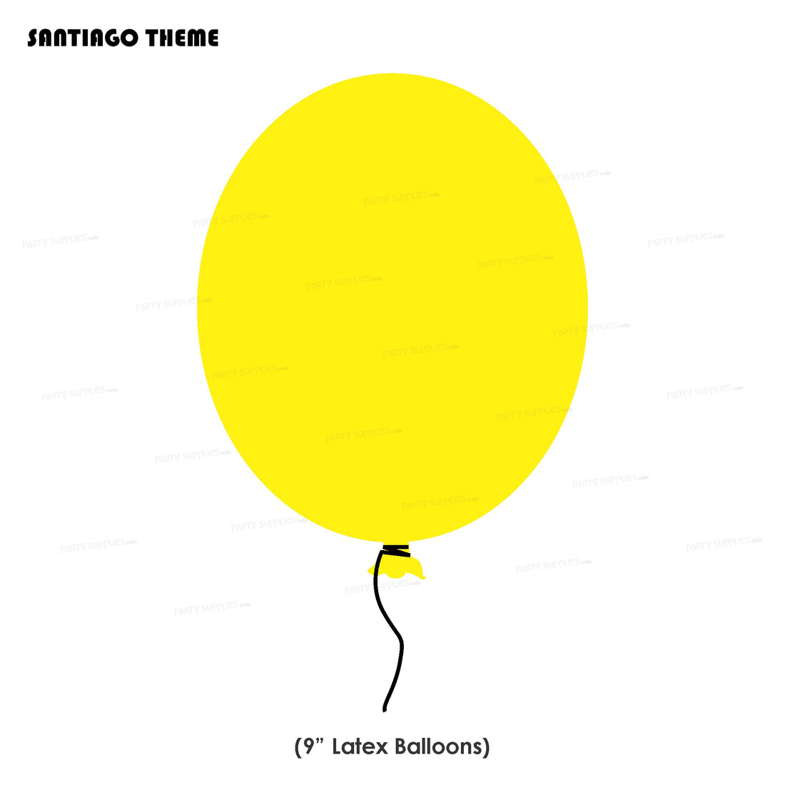 Santiago Theme Colour 30 Pcs Balloons