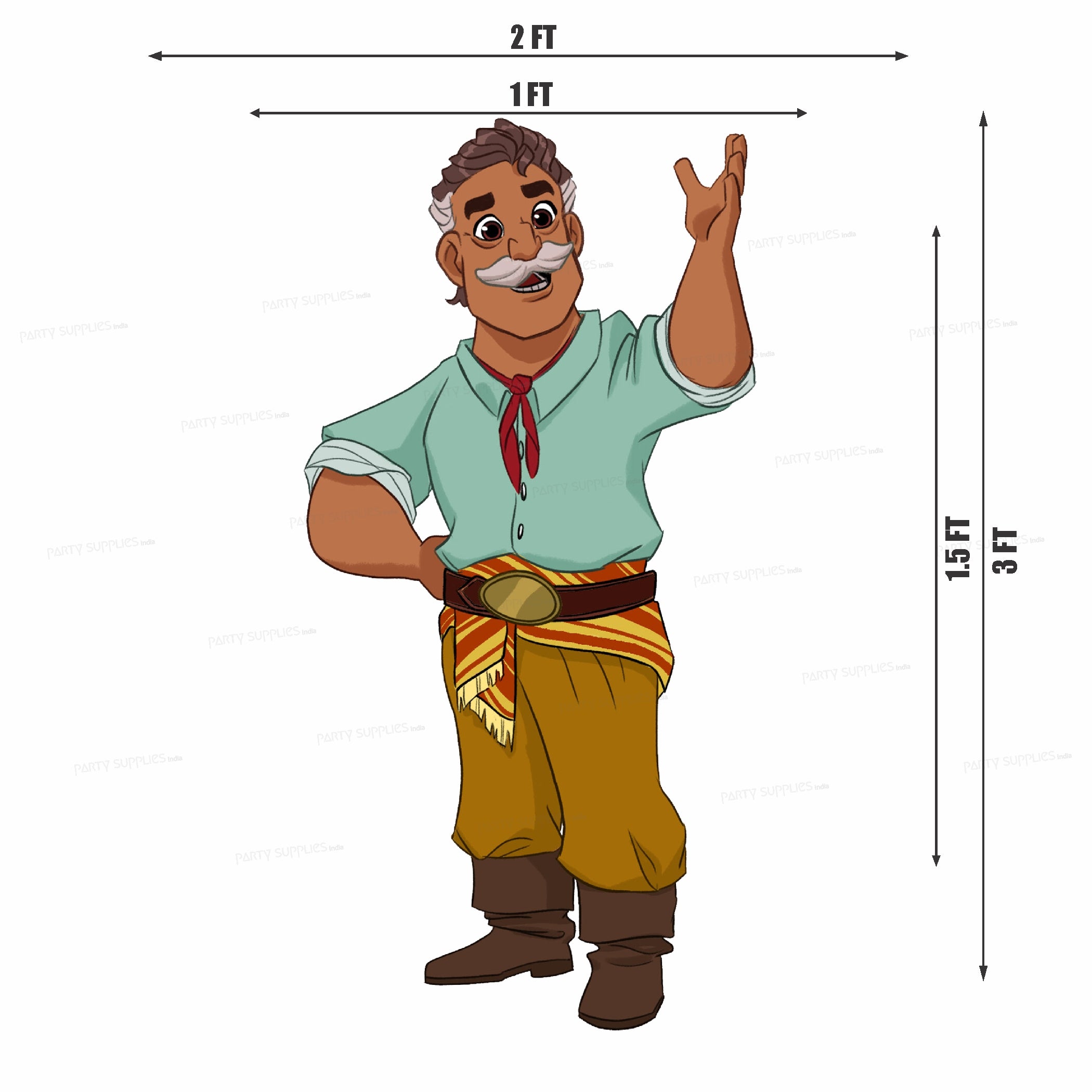 Santiago Theme Cutout SNT-09