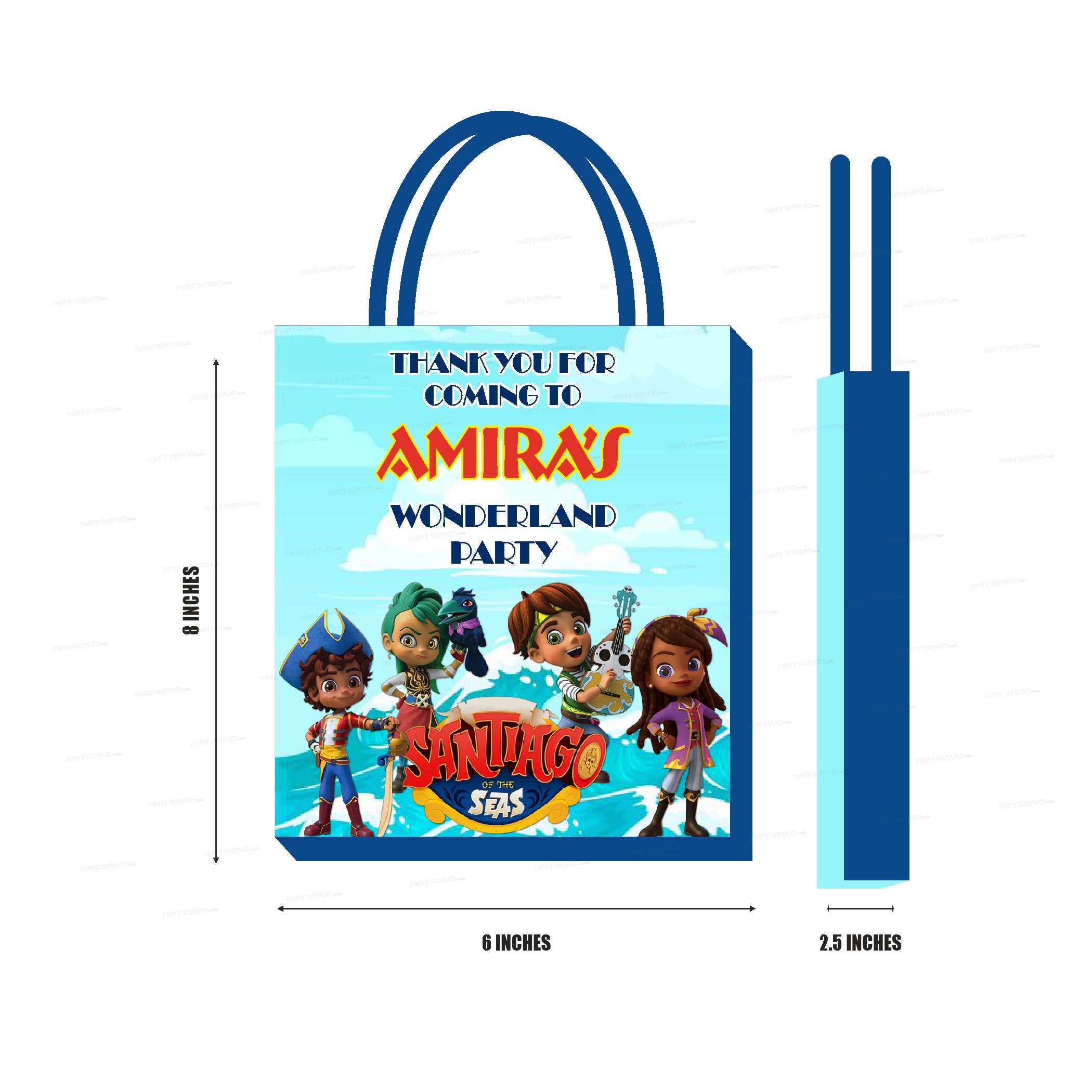 Santiago Theme Return Gift Bag