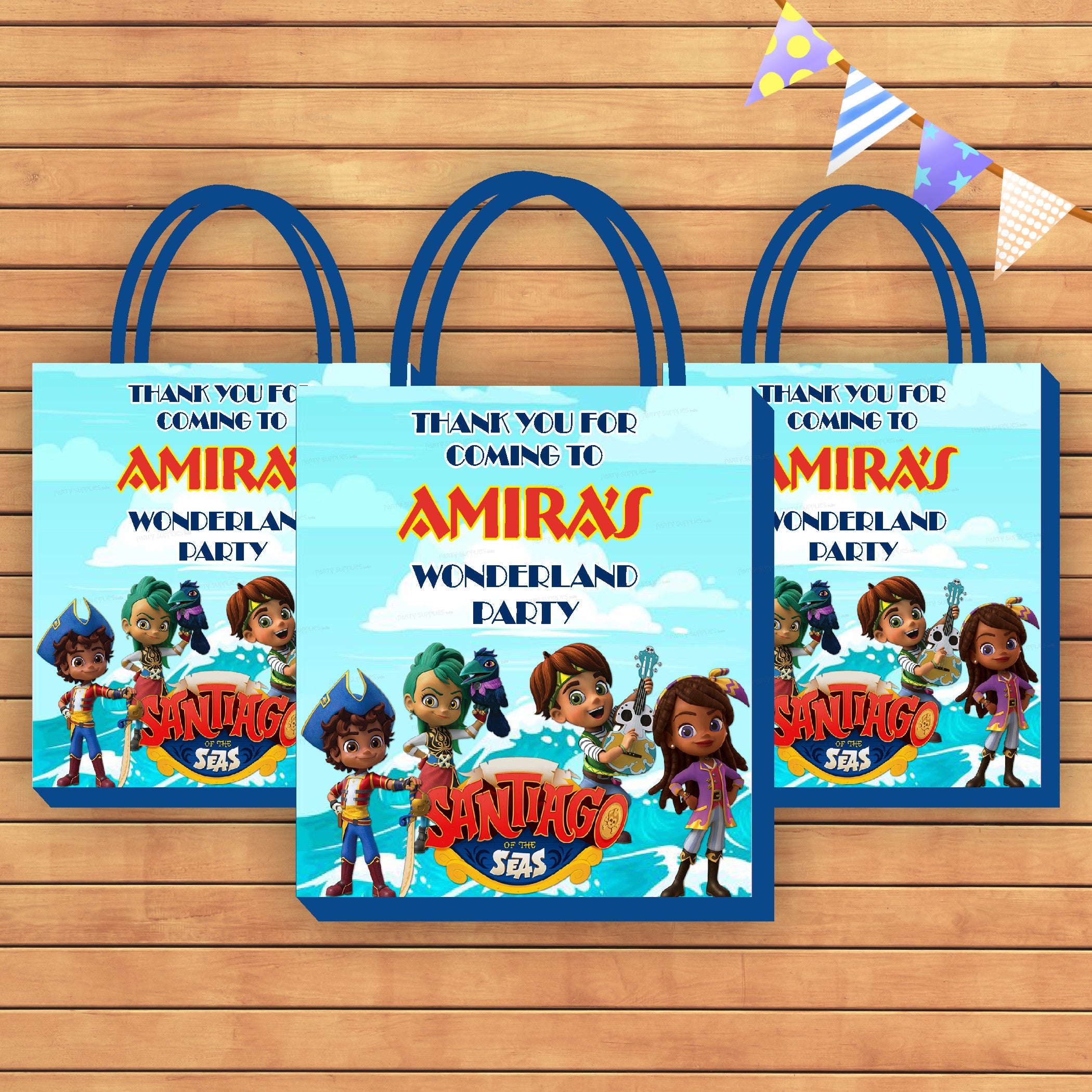 Santiago Theme Return Gift Bag