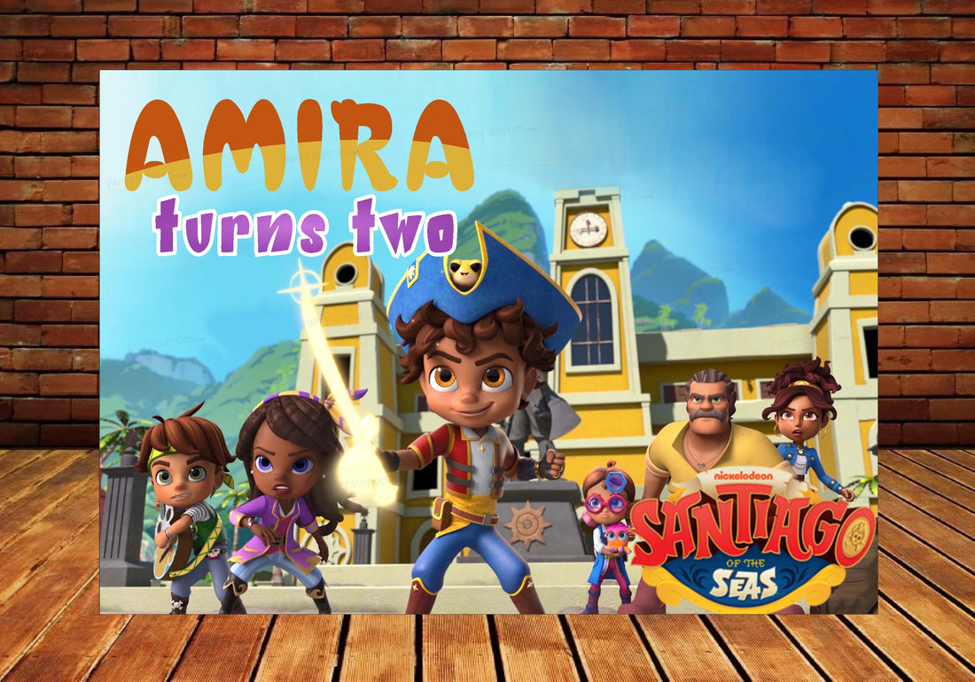 Santiago Theme Backdrop