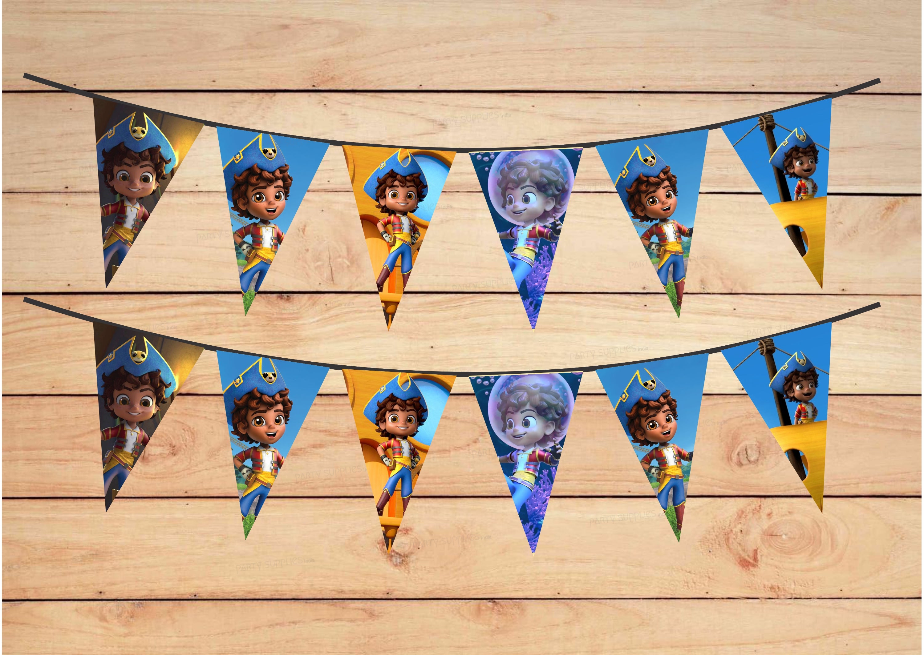 Santiago Theme Flag Bunting