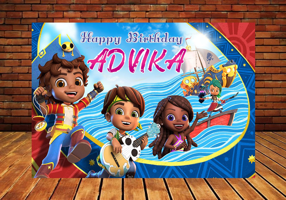 Santiago Theme Personalized Backdrop