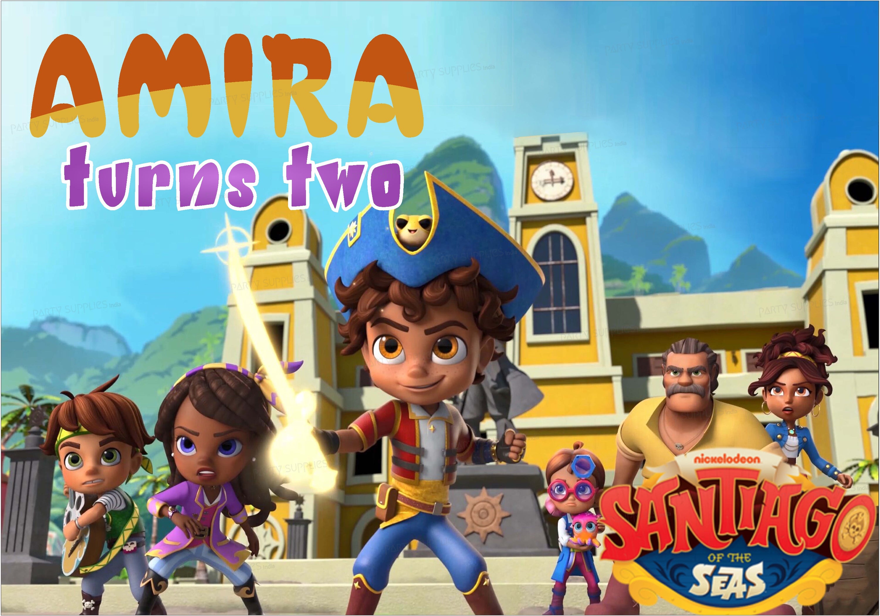 Santiago Theme Backdrop