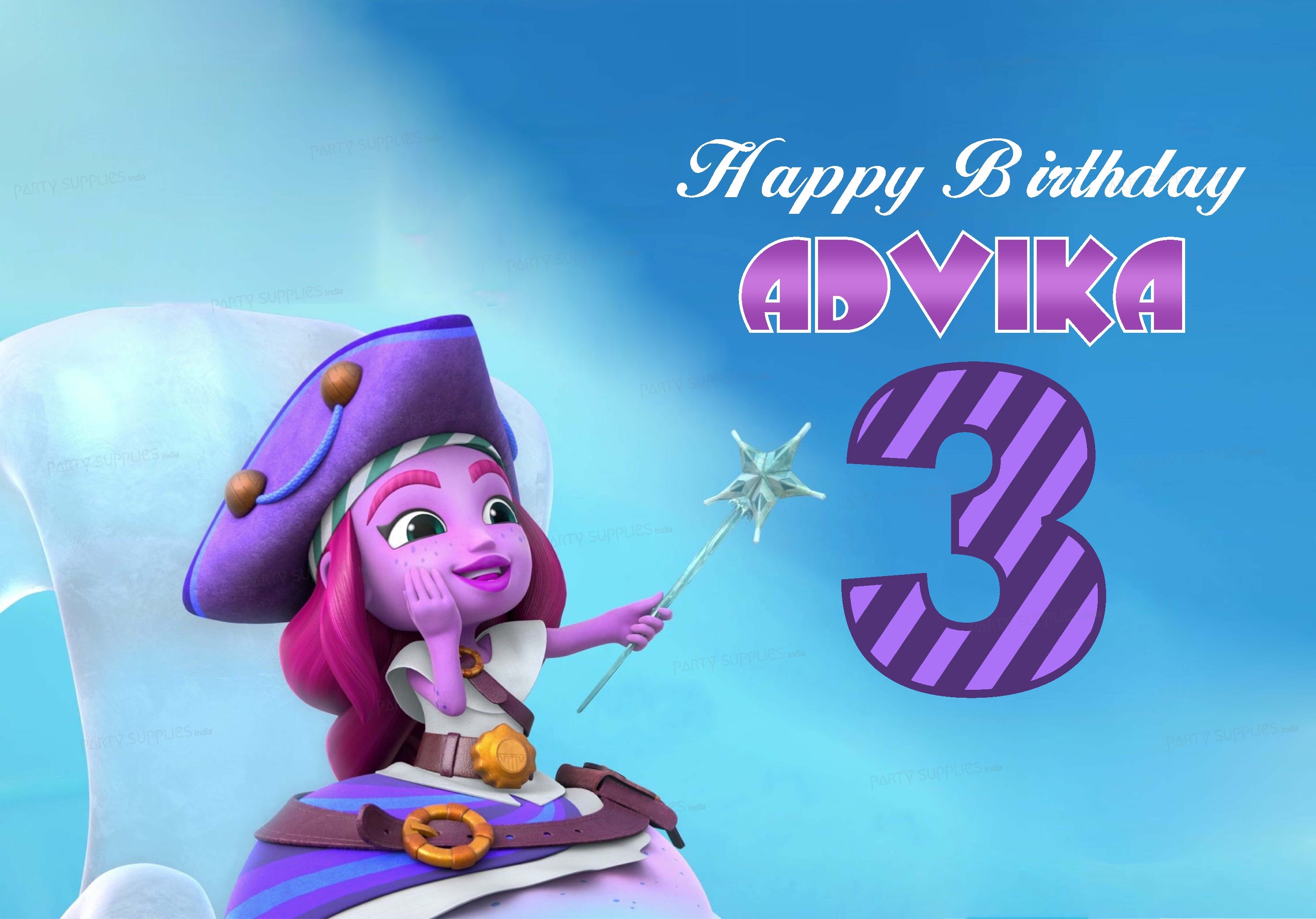 Santiago Theme Customized Backdrop