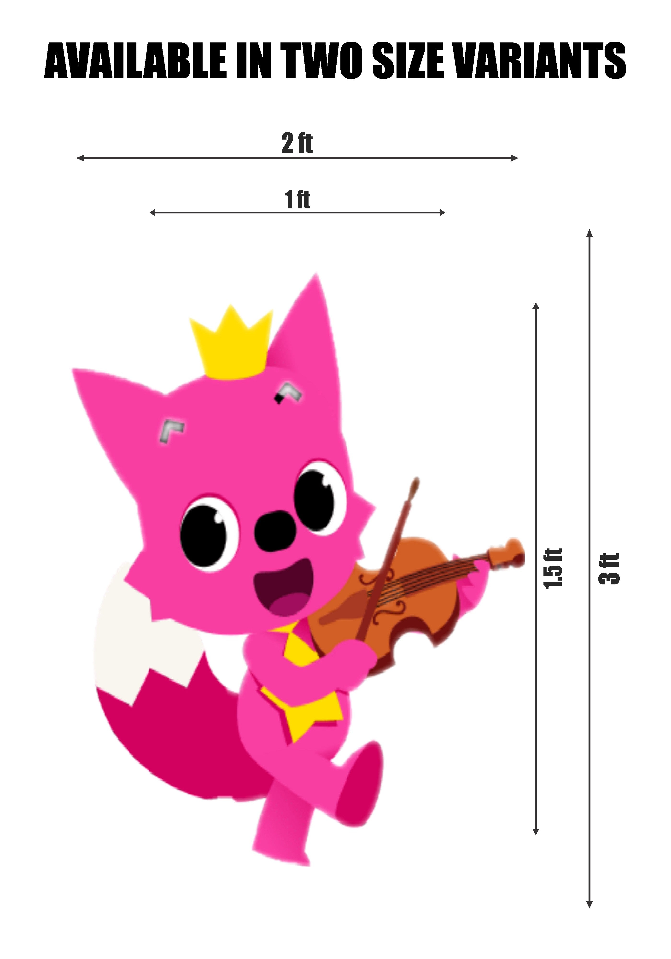 Shark Theme Boy with Guitar in Hand Cutout