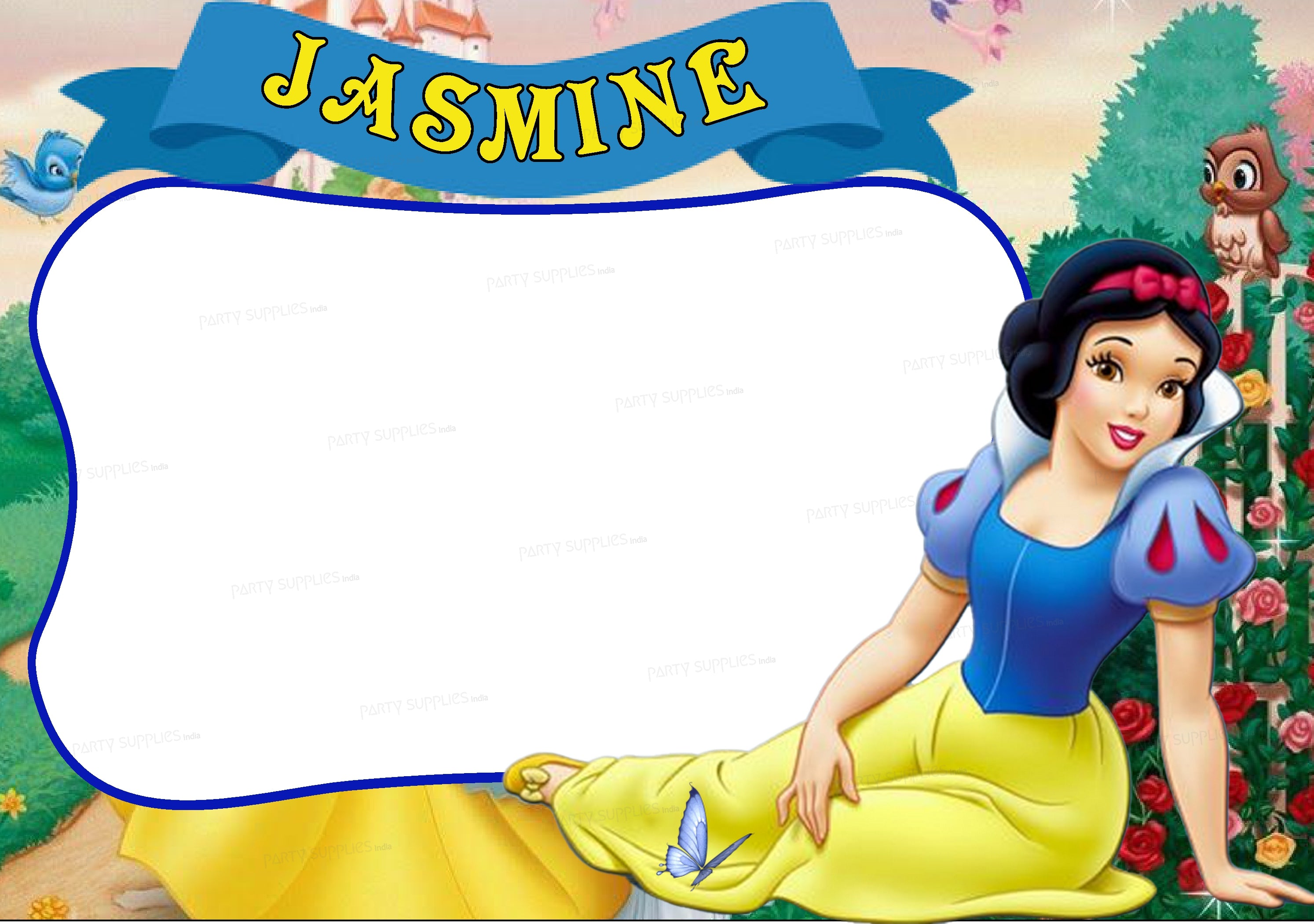 Snow And White Theme Customized PhotoBooth