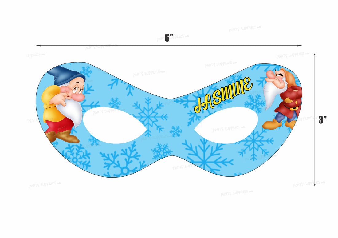 Snow And White Theme Eye Mask