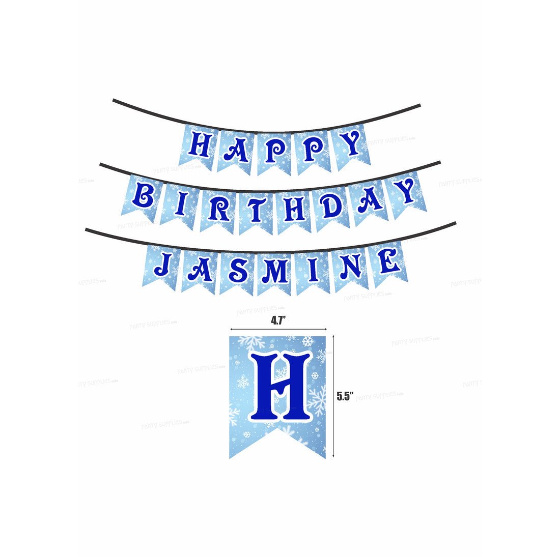 Snow And White Theme Customized Hanging