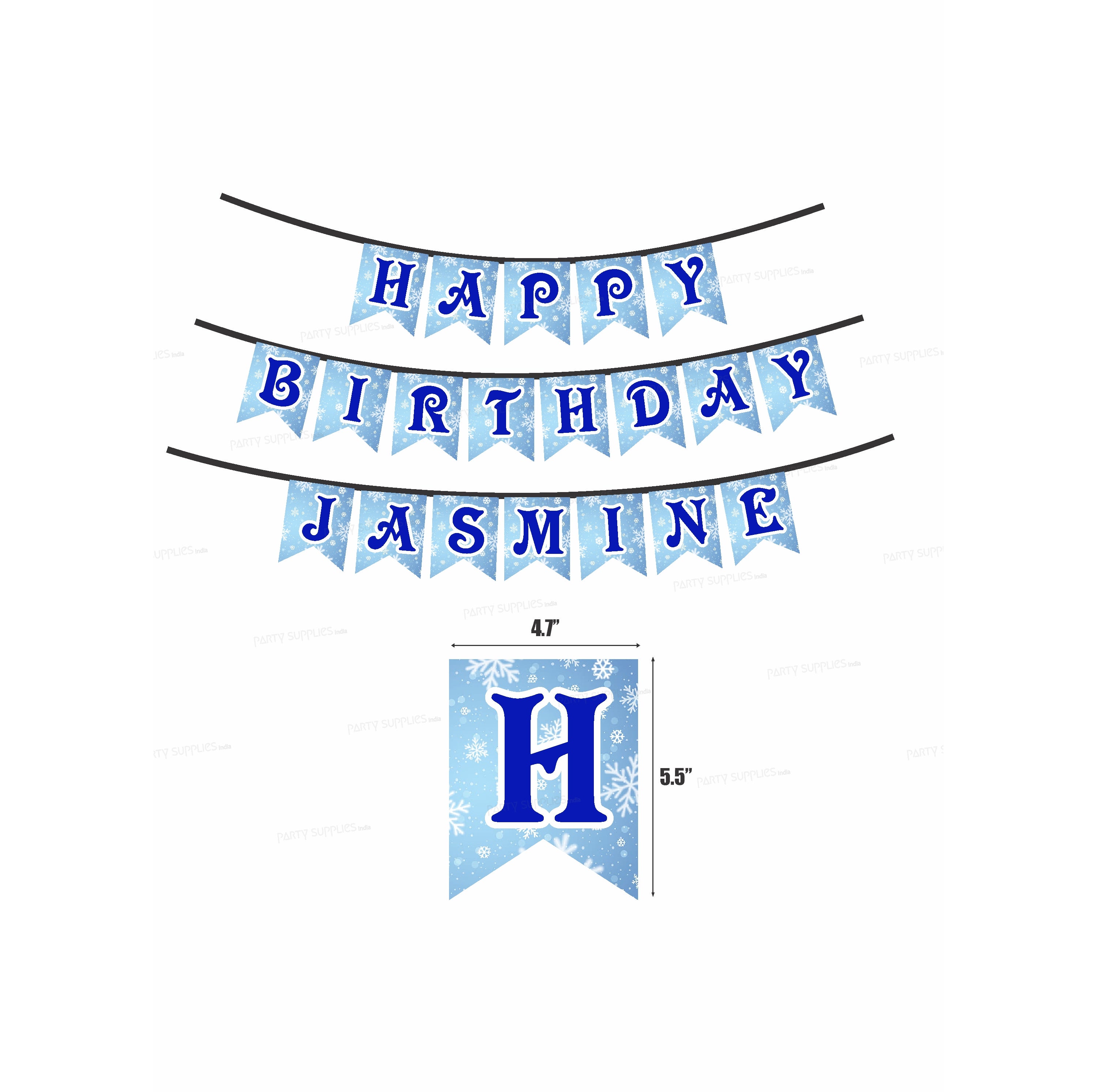 Snow And White Theme Customized Hanging