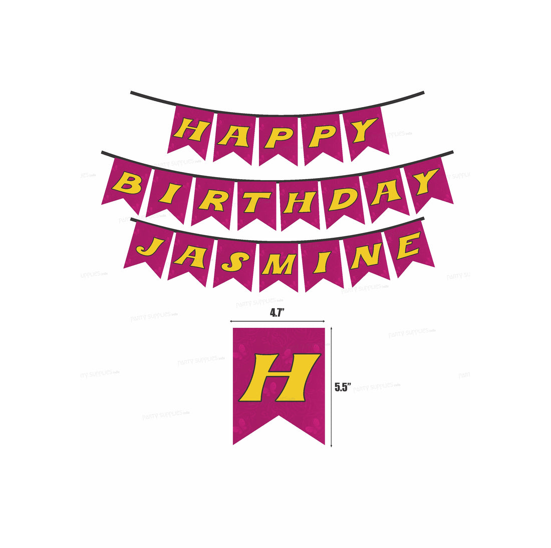 Snow And White Theme Personalized Hanging