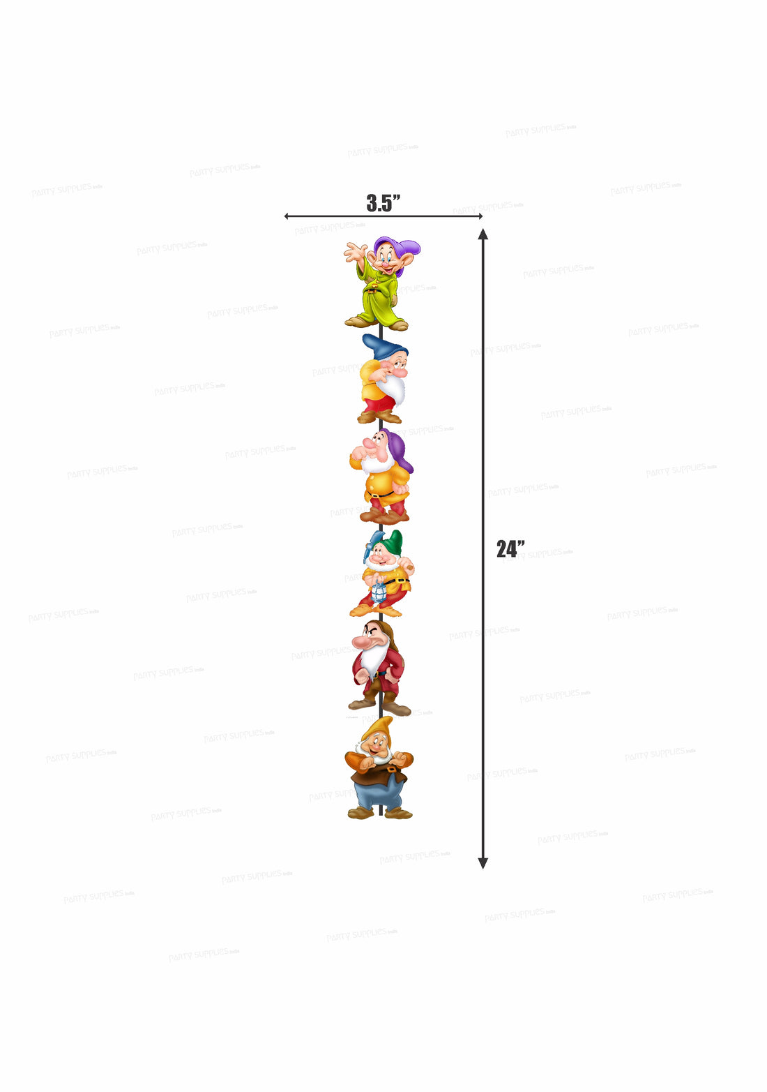 Snow And White Theme Customized Dangler