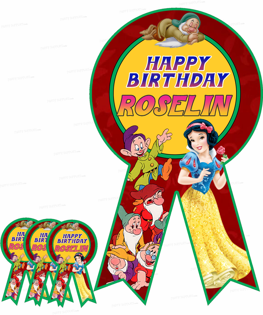 Snow And White Theme BADGES