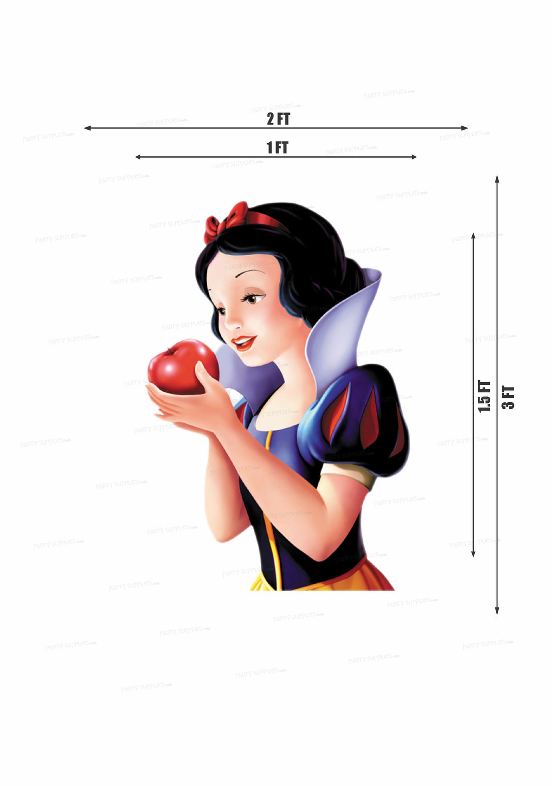 Snow And White Theme Cutout SNW-02