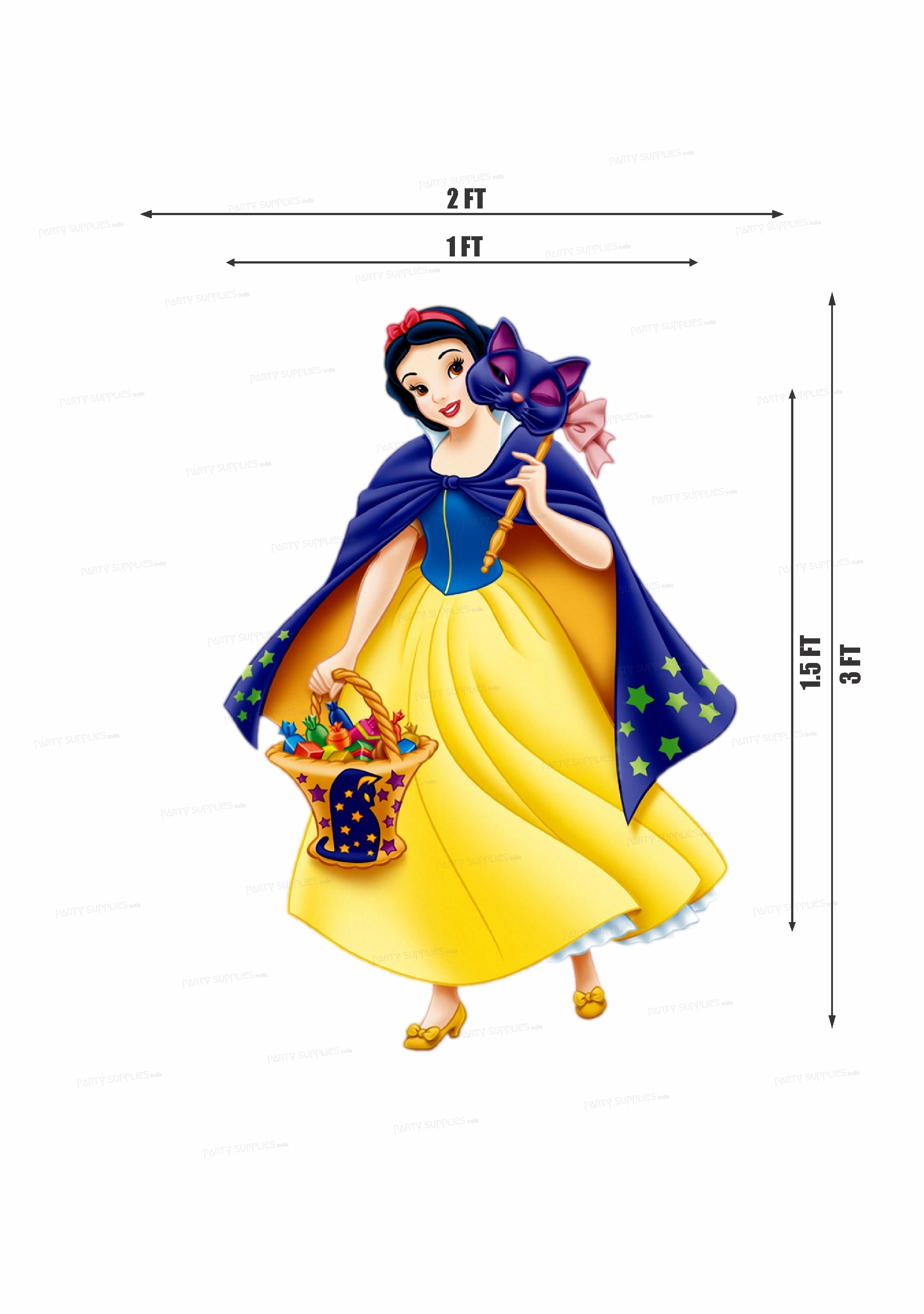 Snow And White Theme Cutout SNW-04