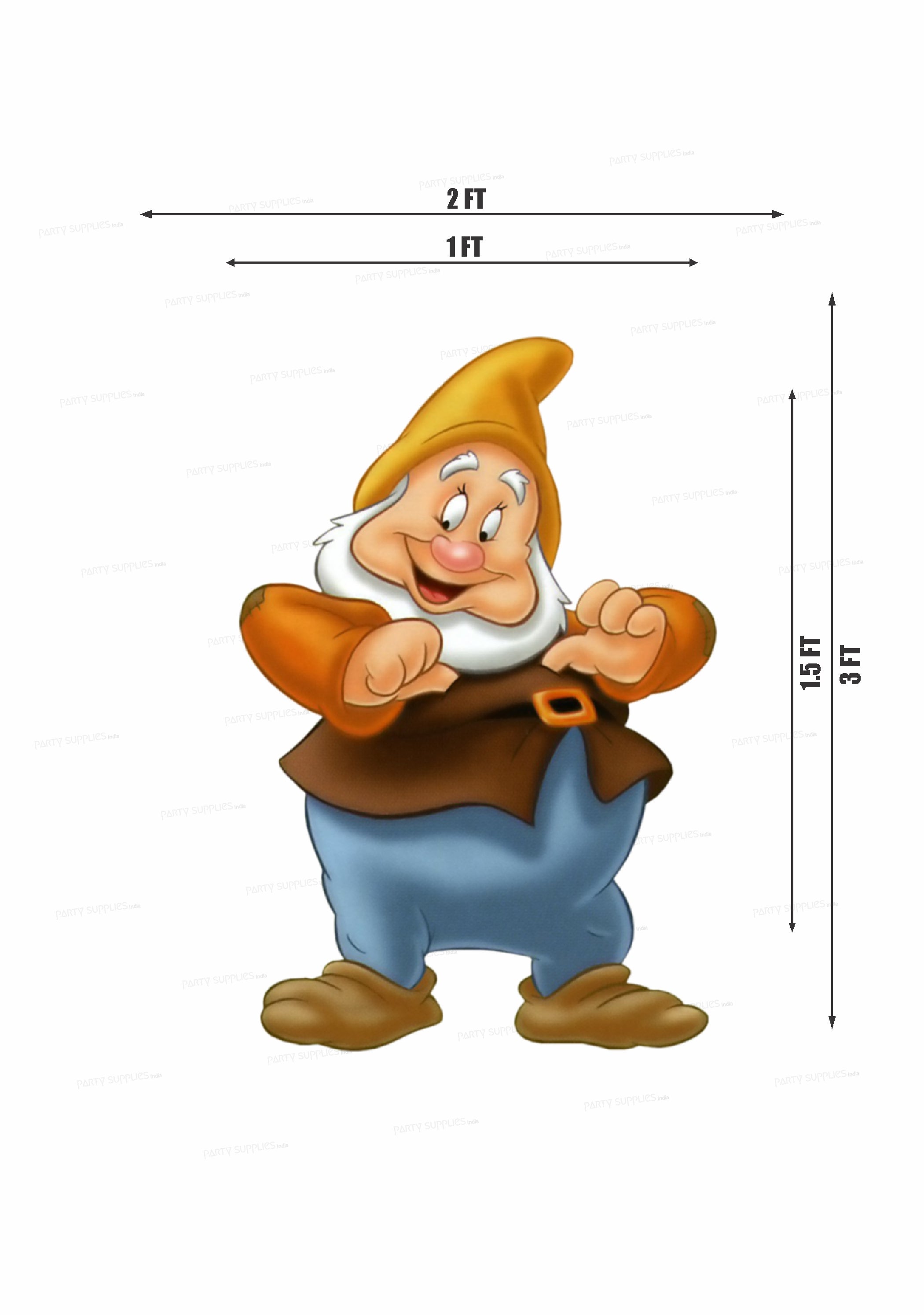 Snow And White Theme Cutout SNW-12