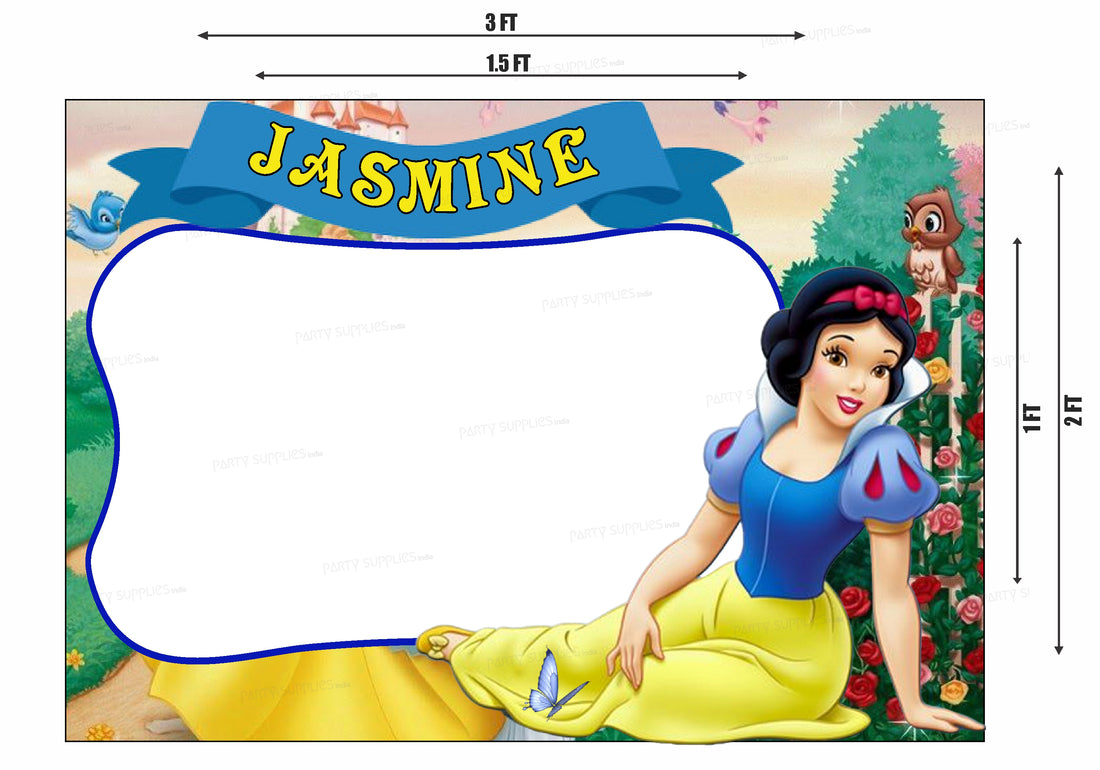 Snow And White Theme Customized PhotoBooth