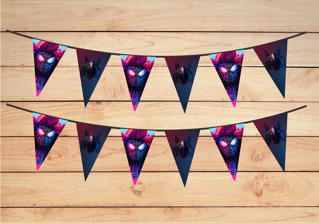 Spidey and his Amazing Friends Theme Flag Bunting