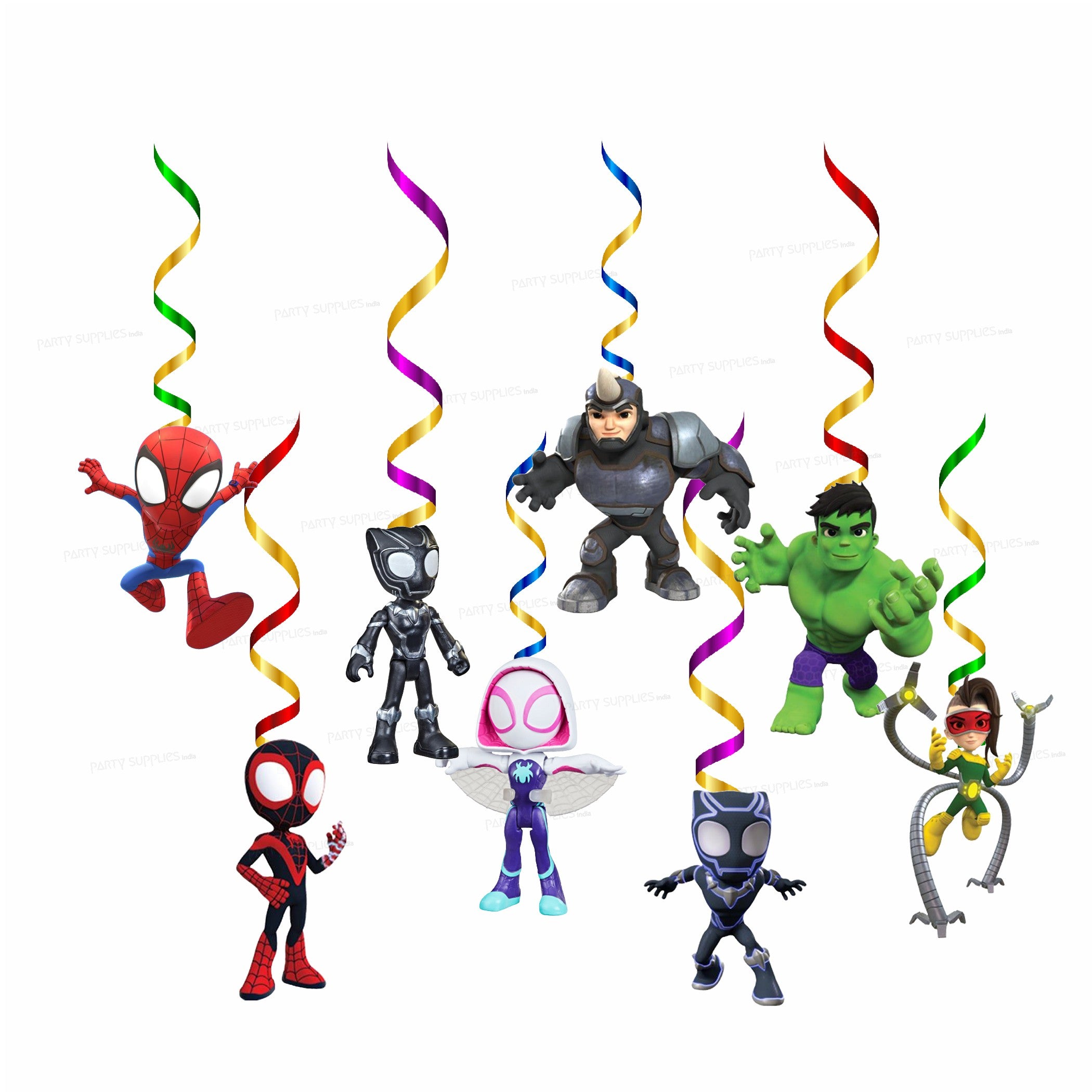 Spidey and his Amazing Friends Theme Swirls