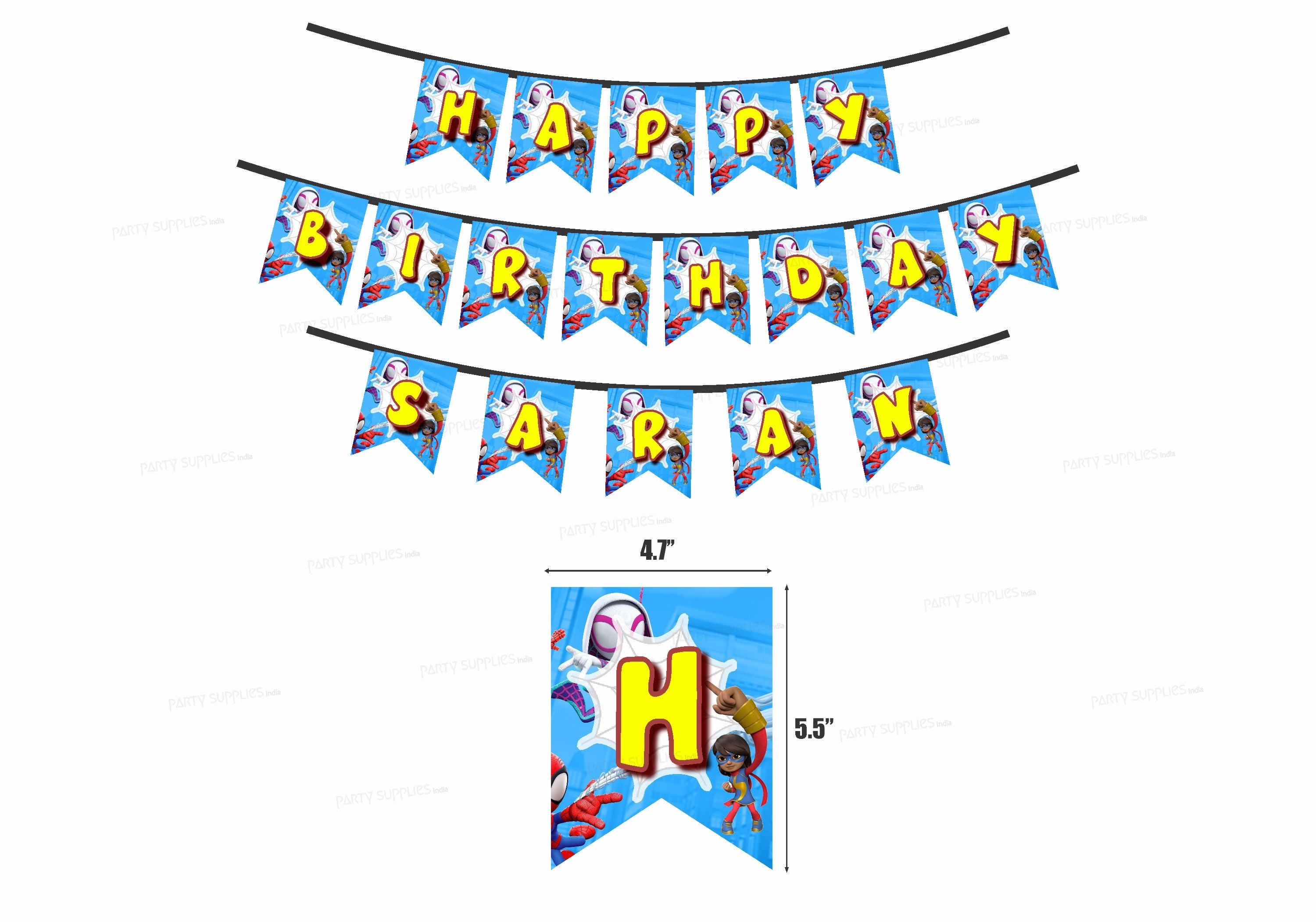 Spidey and his Amazing Friends Theme Personalized Hanging