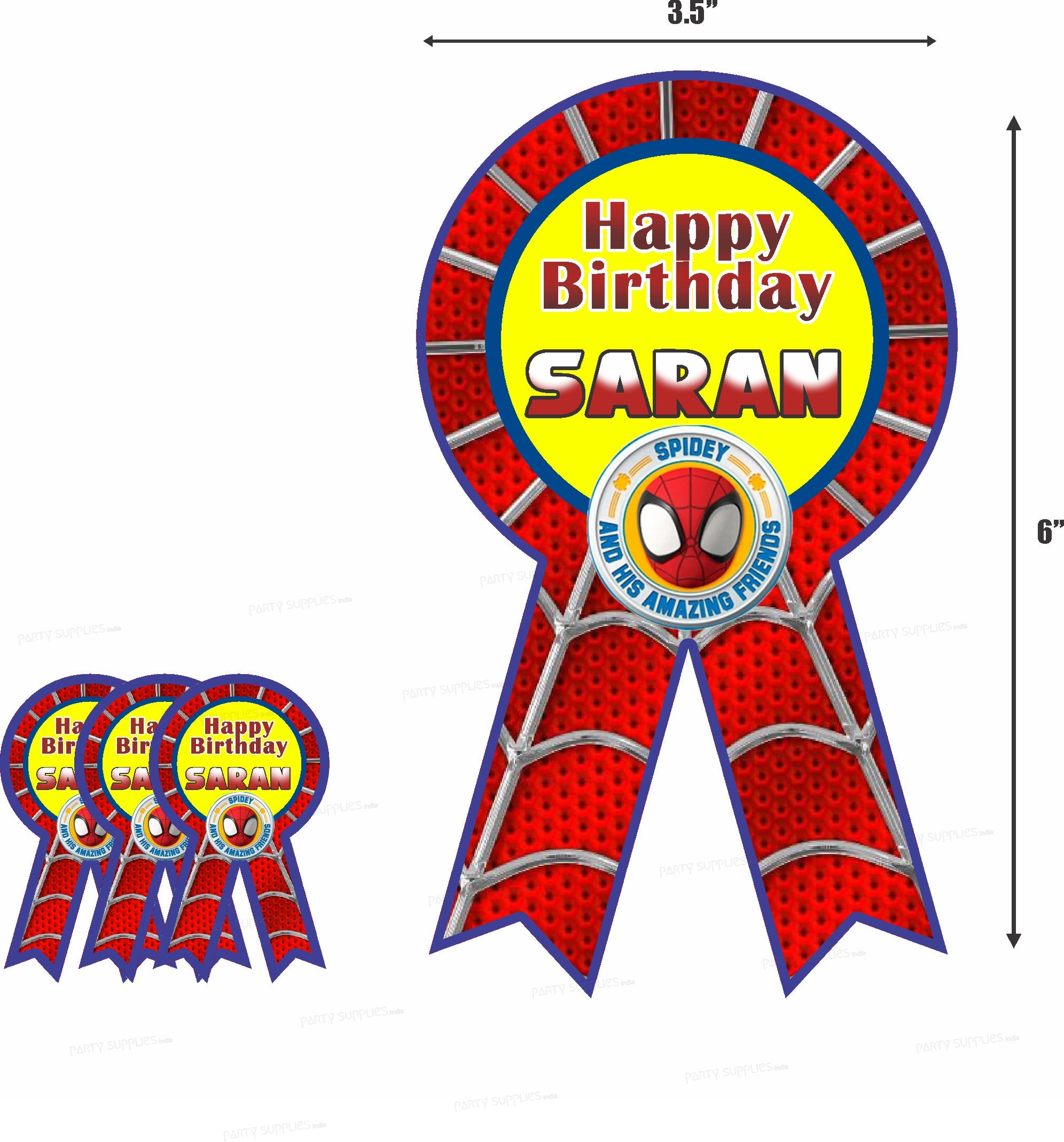 Spidey and his Amazing Friends Theme BADGES