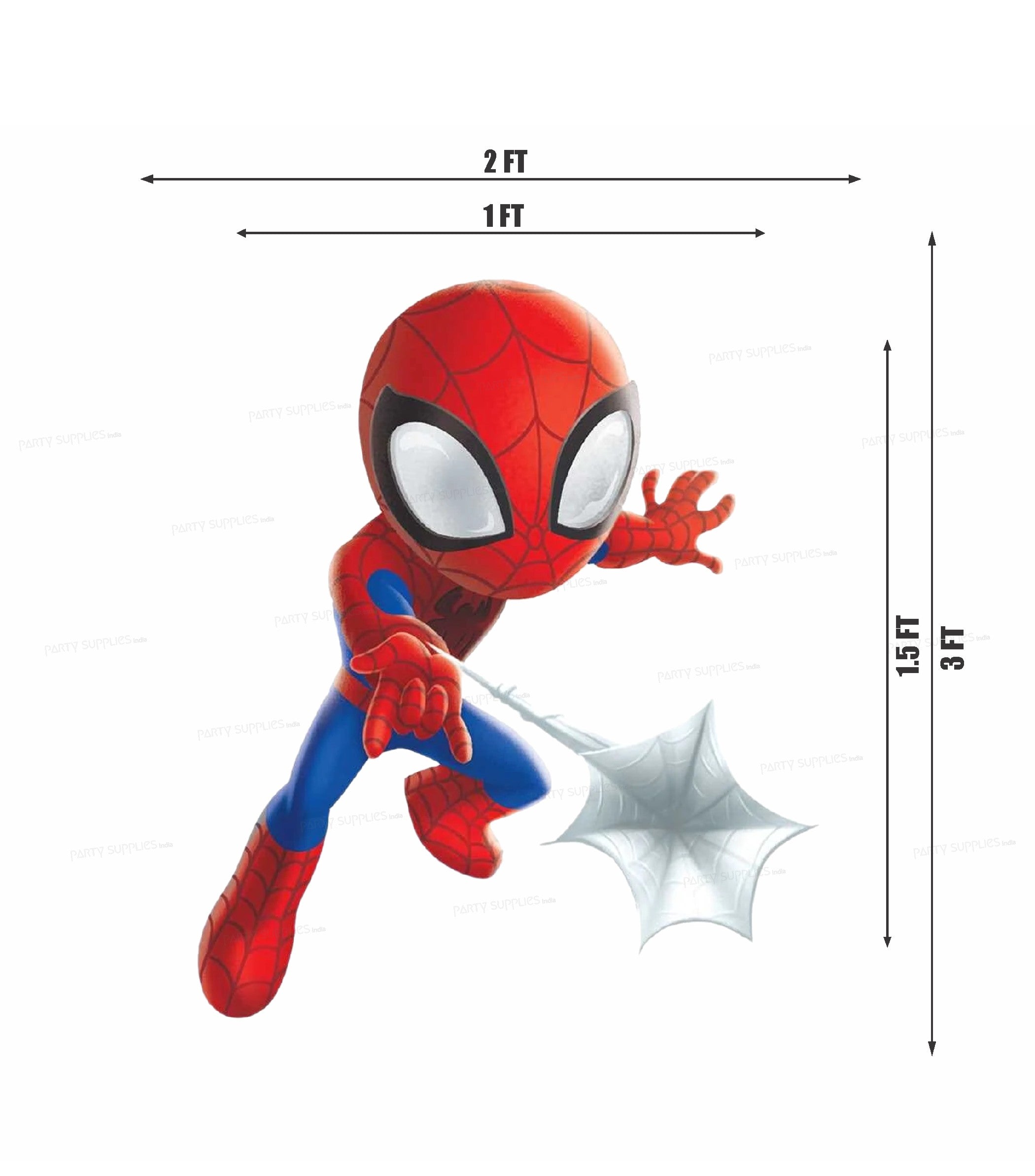 Spidey and his Amazing Friends Theme Cutout SPY-03