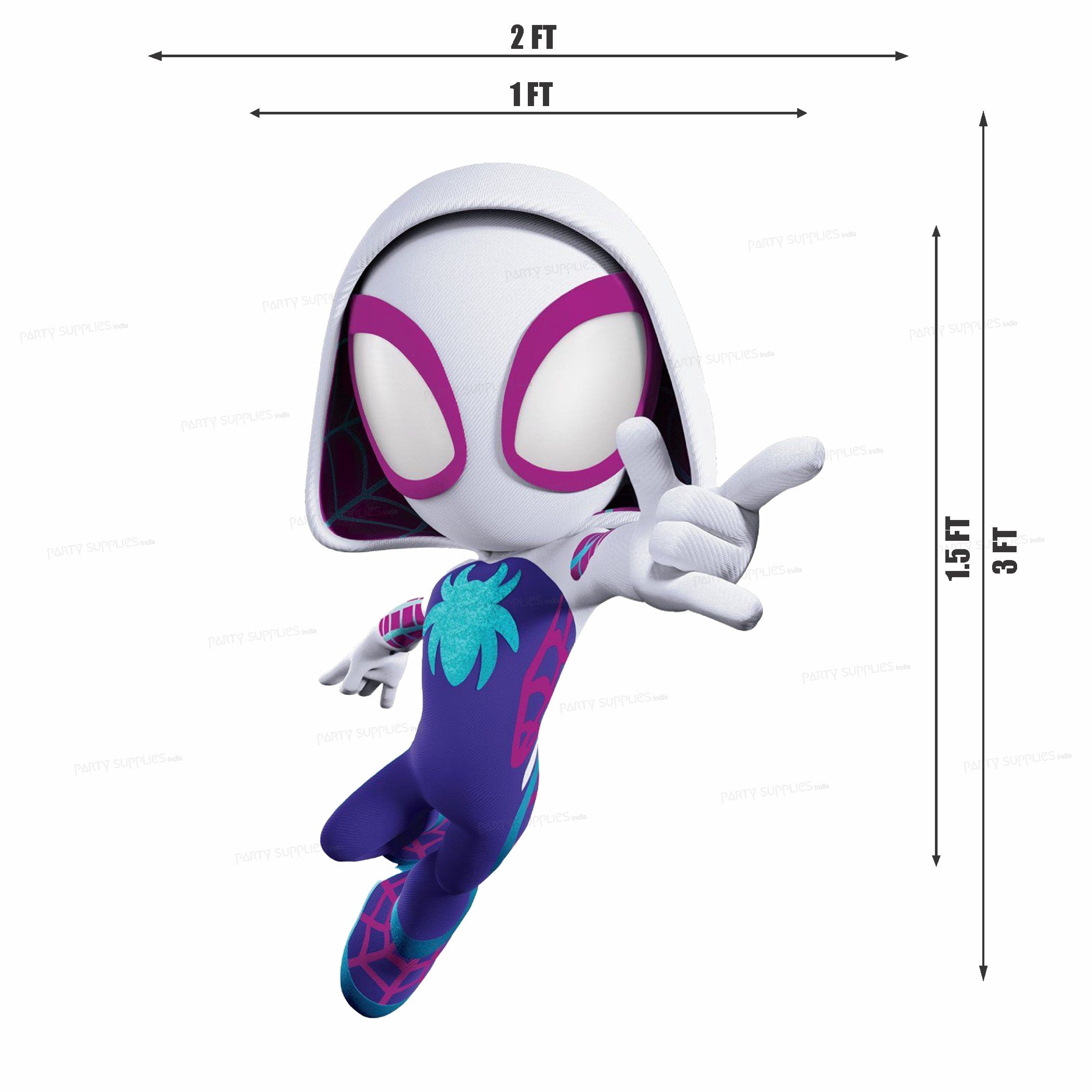 Spidey and his Amazing Friends Theme Cutout SPY-05