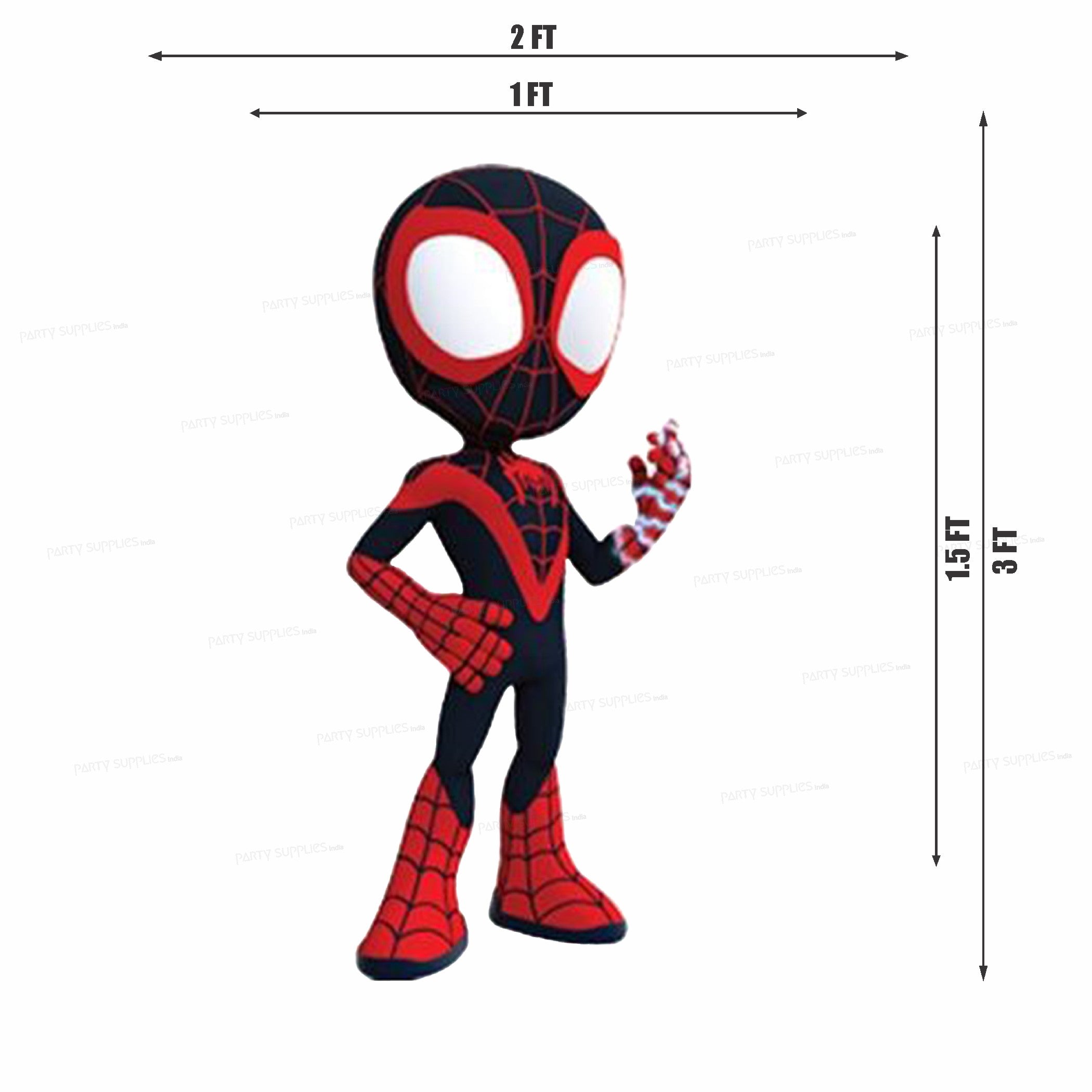 Spidey and his Amazing Friends Theme Cutout SPY-09