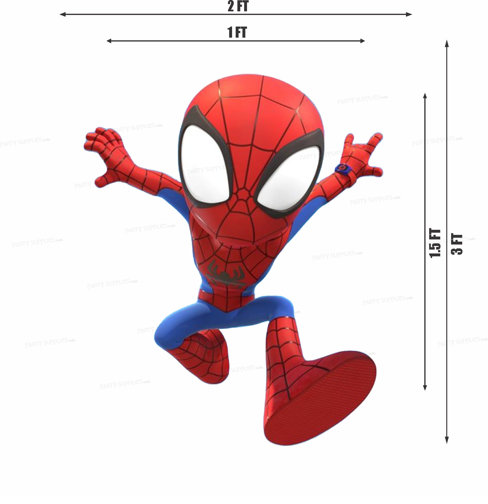 Spidey and his Amazing Friends Theme Cutout SPY-12